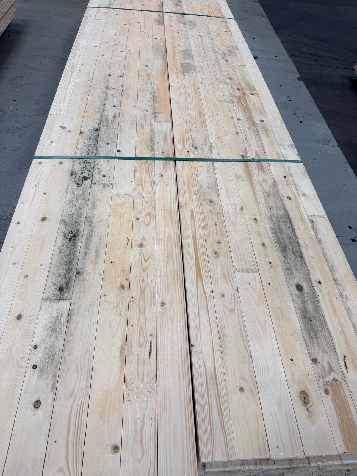 Paket Råspontluckor 20x540x3600mm 30st (Fuktskadat)