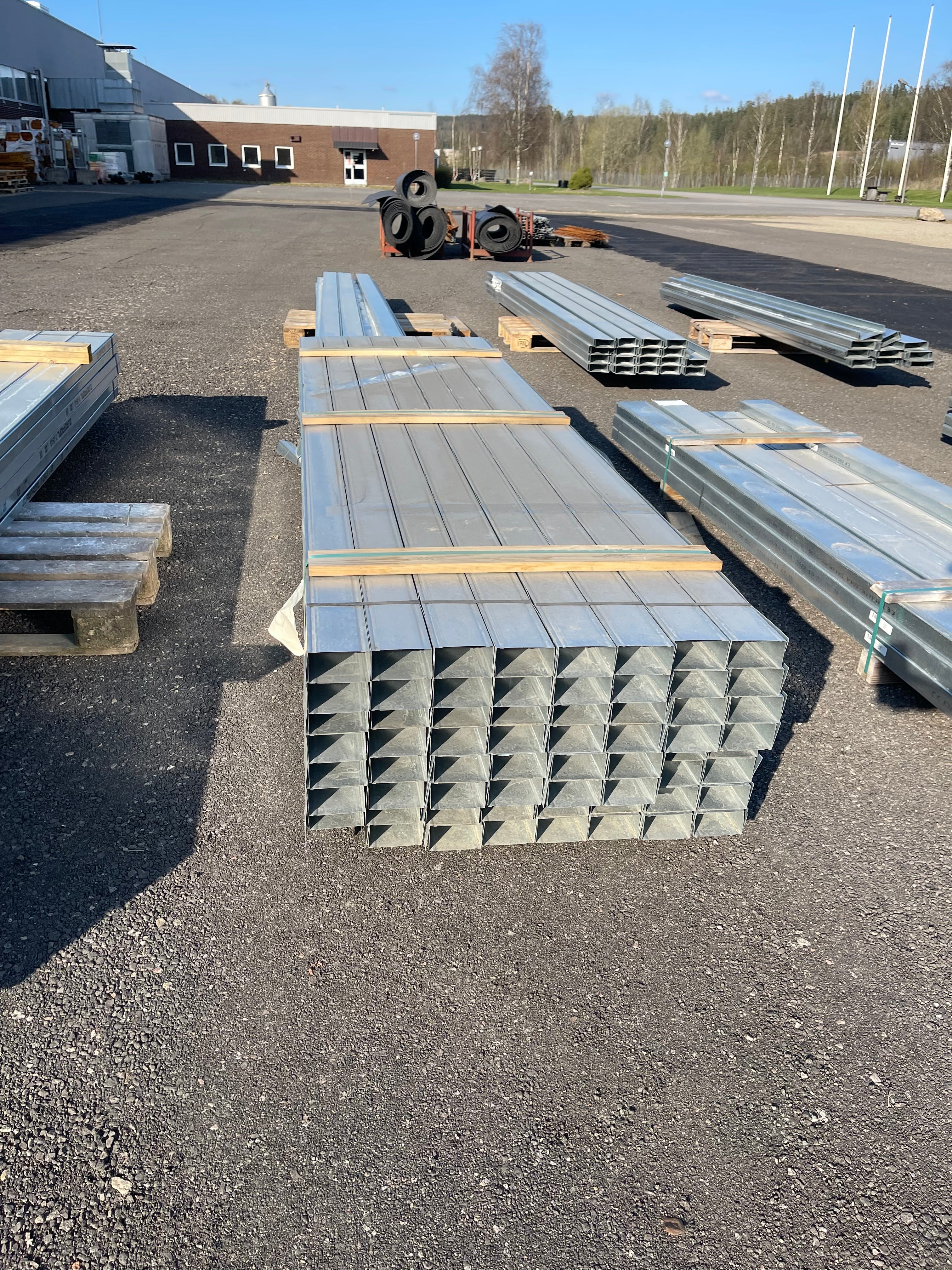 Paket Stålskenor – 55×95 mm – 128 st