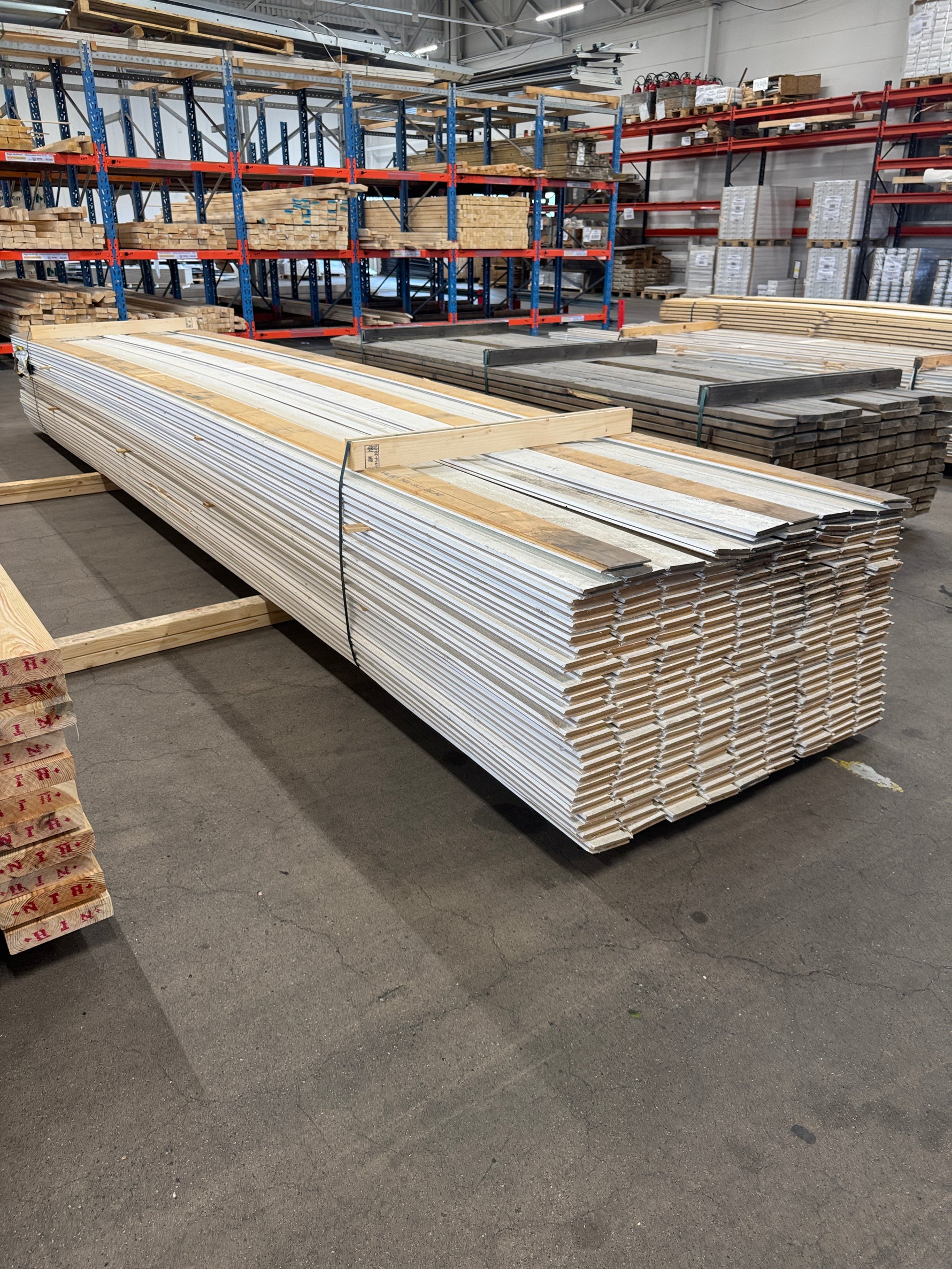 Paket Ytterpanel 22x120mm 5,385m – 220 st Vit