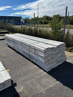 Paket Finsågade Brädor 22x145mm 3,90m 148st Grundmålade