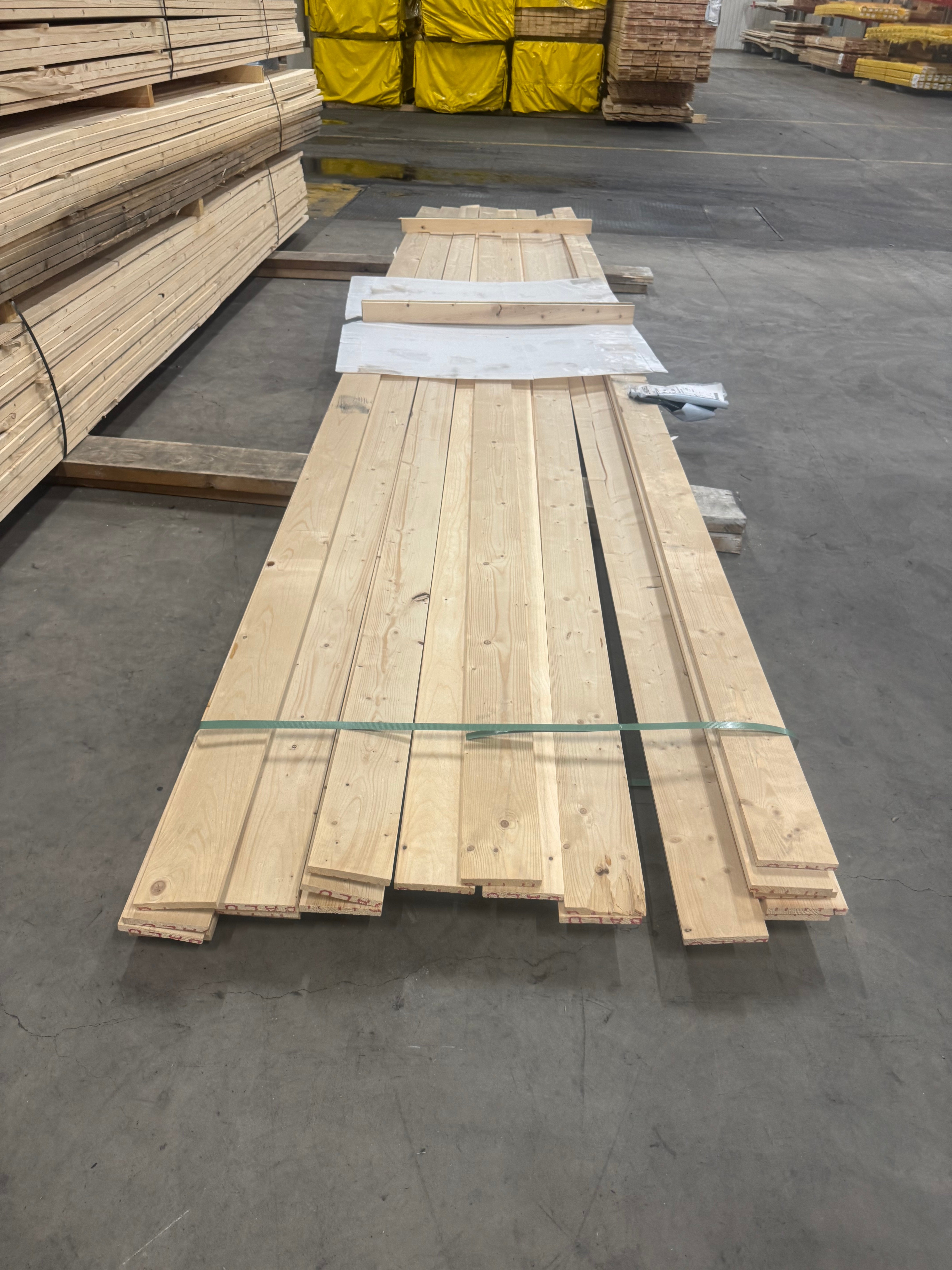 Paket Hyvlade Brädor 15x120 mm – 5,40 m – 21st