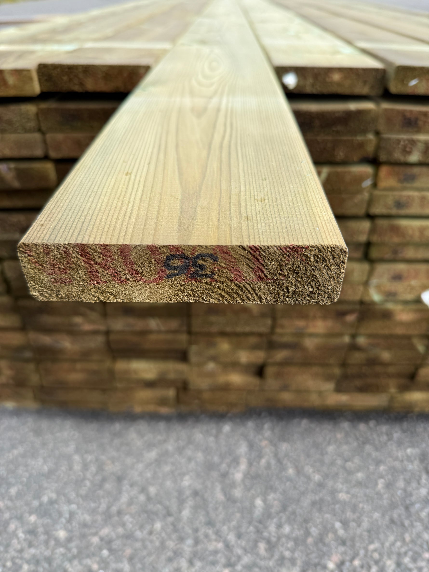 Paket Tryckimpregnerad Trall 28×120 mm, 153 st 3,60 m (G4-3)