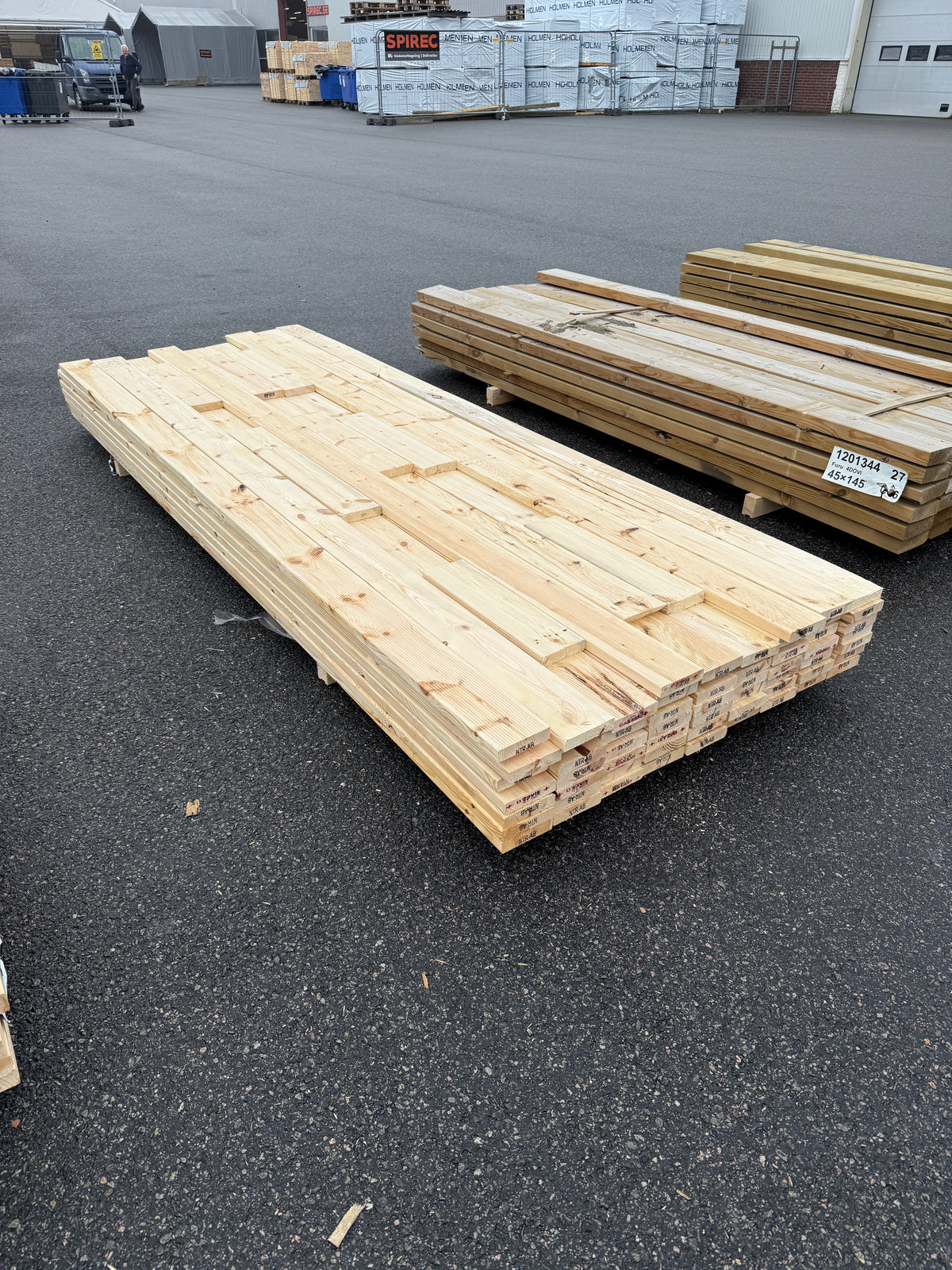 Paket Obehandlad Rillad Trall 28x120mm 3,00m 60st (Andra Sortering)