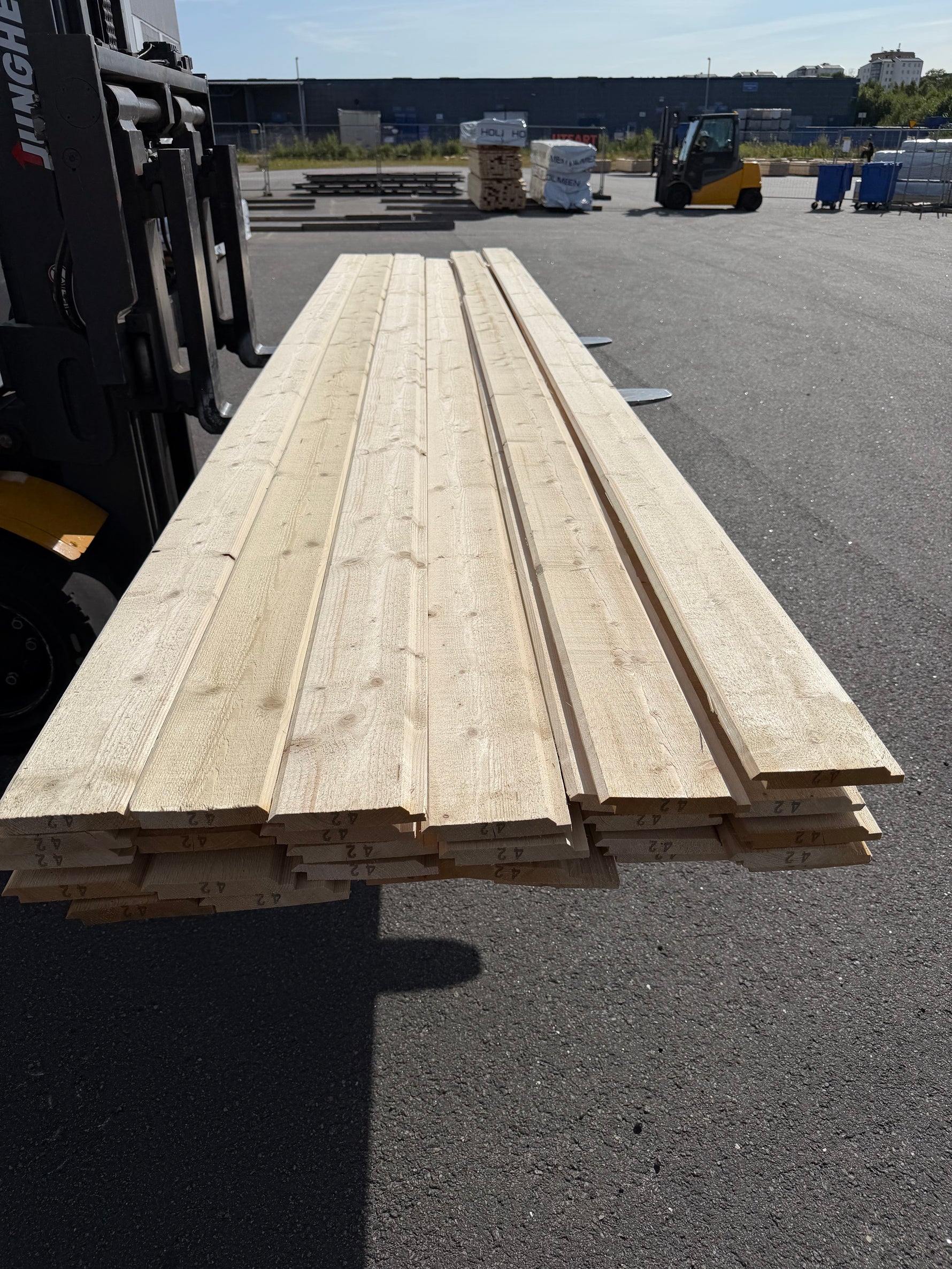 Paket Ytterpanel Dubbelfas 22x145mm 4.20m 29 st