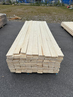 Paket Finsågade Brädor 22x120 mm – 3,00–3,60 m (Andra sortering)