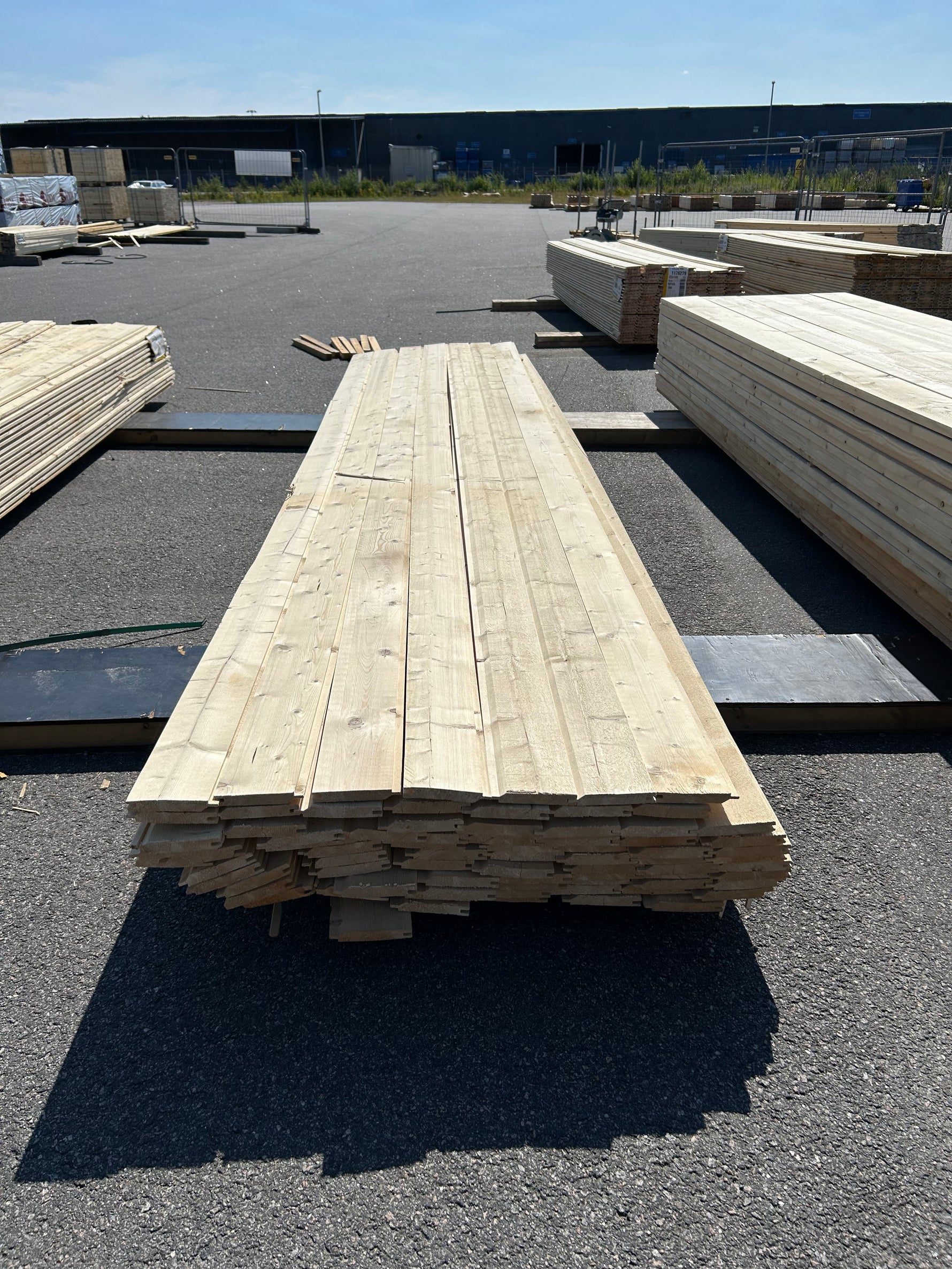 Paket Enkelfasspont 22x145mm 4.80m 85st- Obehandlad