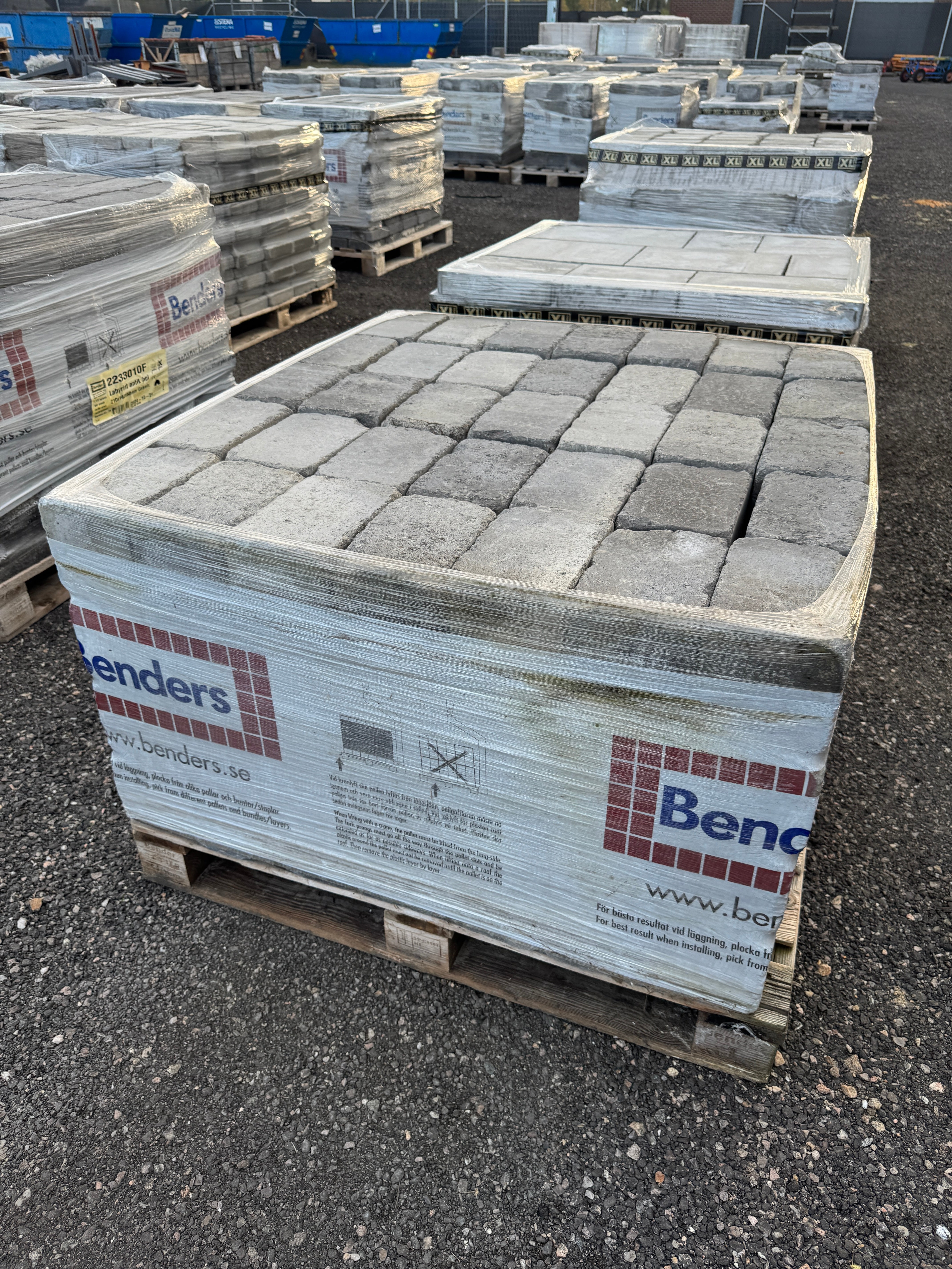 Mursten Labyrint Antik Mini 210x140x140mm Gråmix – 140 st