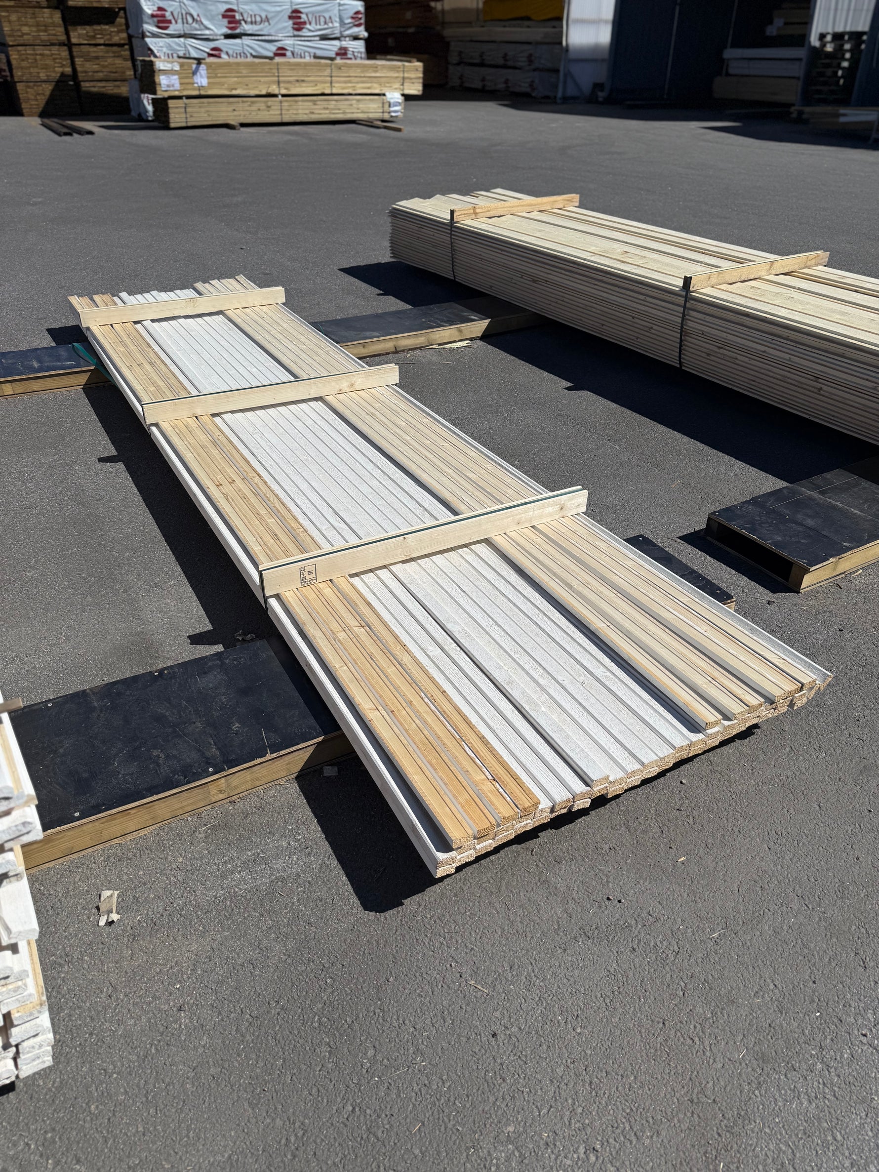 Paket Lockläkt 22x45mm, 55st 4.20m- Grundmålade