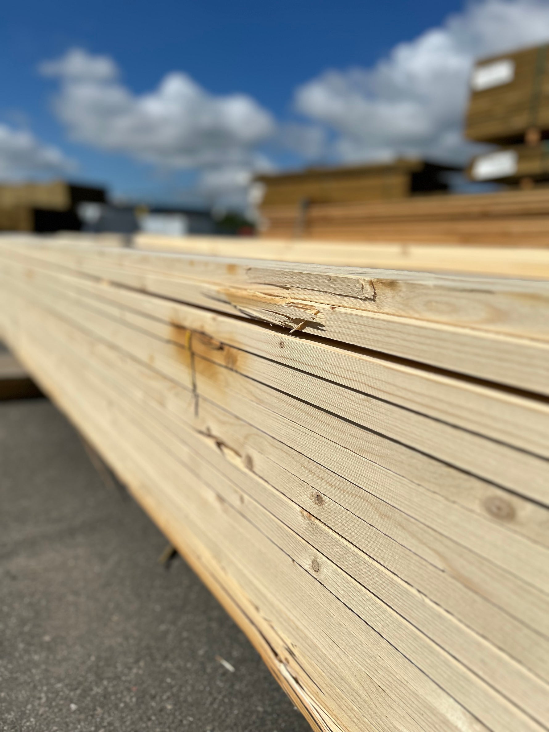 Paket Finsågade Brädor 28x145mm, 107st 4,20m
