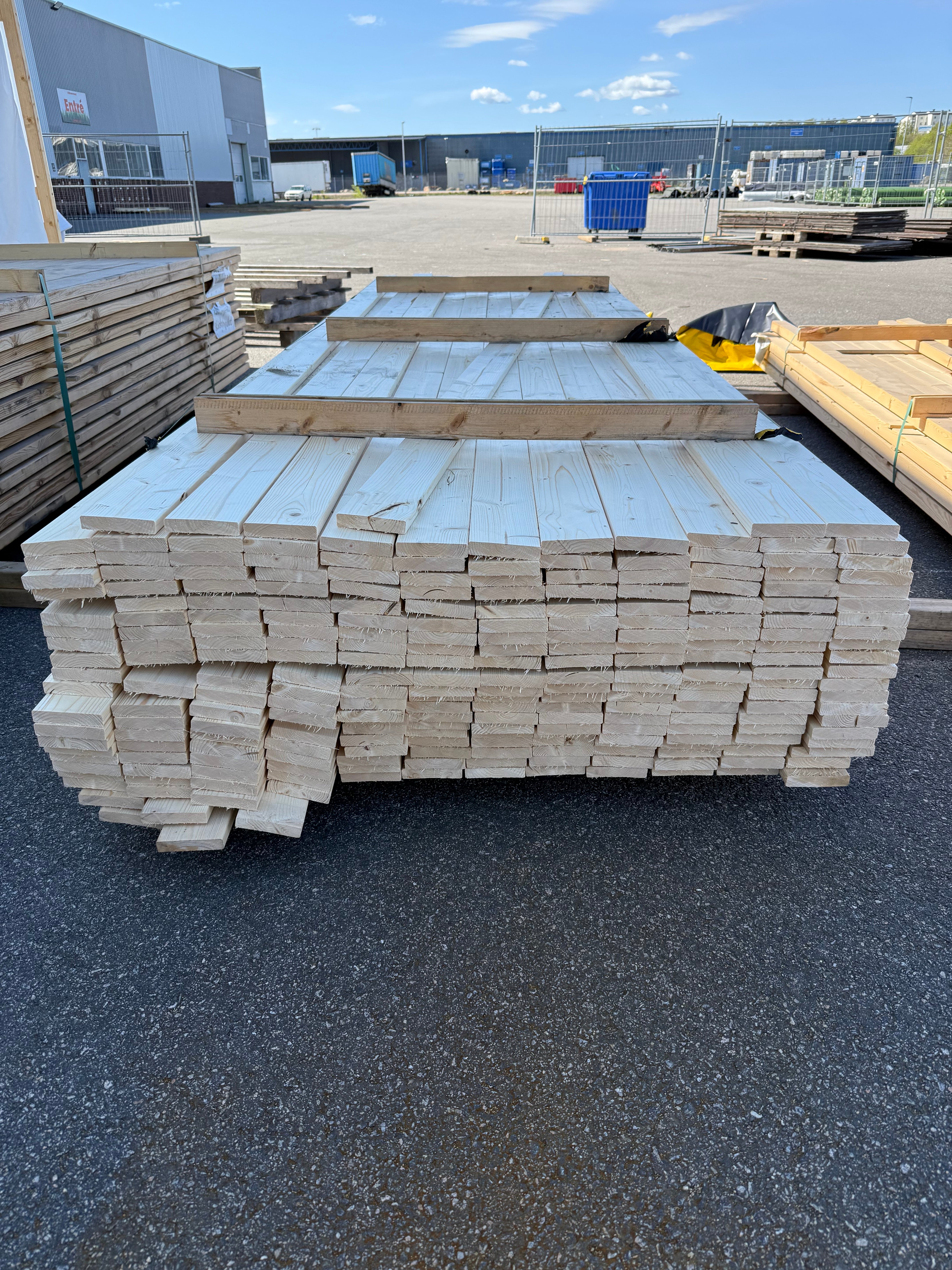 Paket Råplan 19x95mm 3.66m 247st