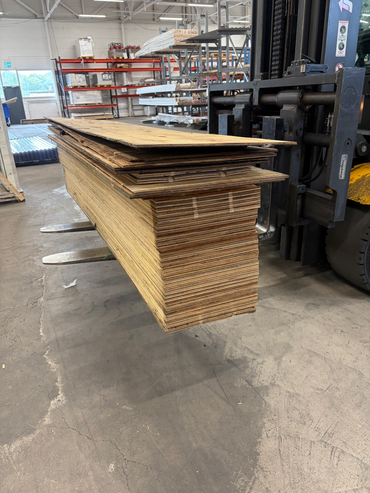 Paket plywood bitar - 47 st