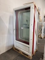 Inåtgående altandörr Vänsterhängd, Trä/Aluminium – 1080 × 2080 mm- Blå