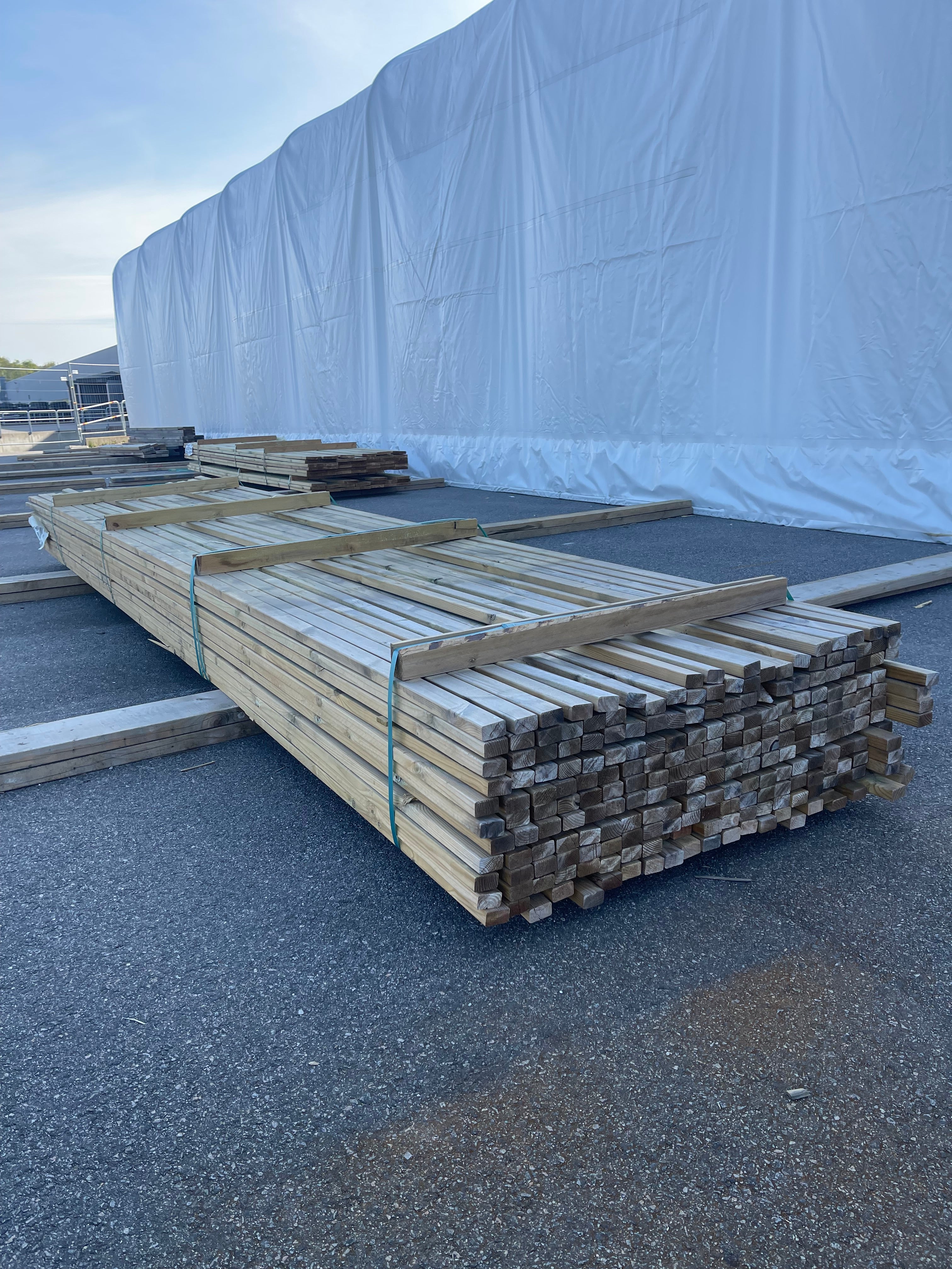 Paket Trall Furu 28x45 mm – 5,10 m – 233 st – Tryckimpregnerad