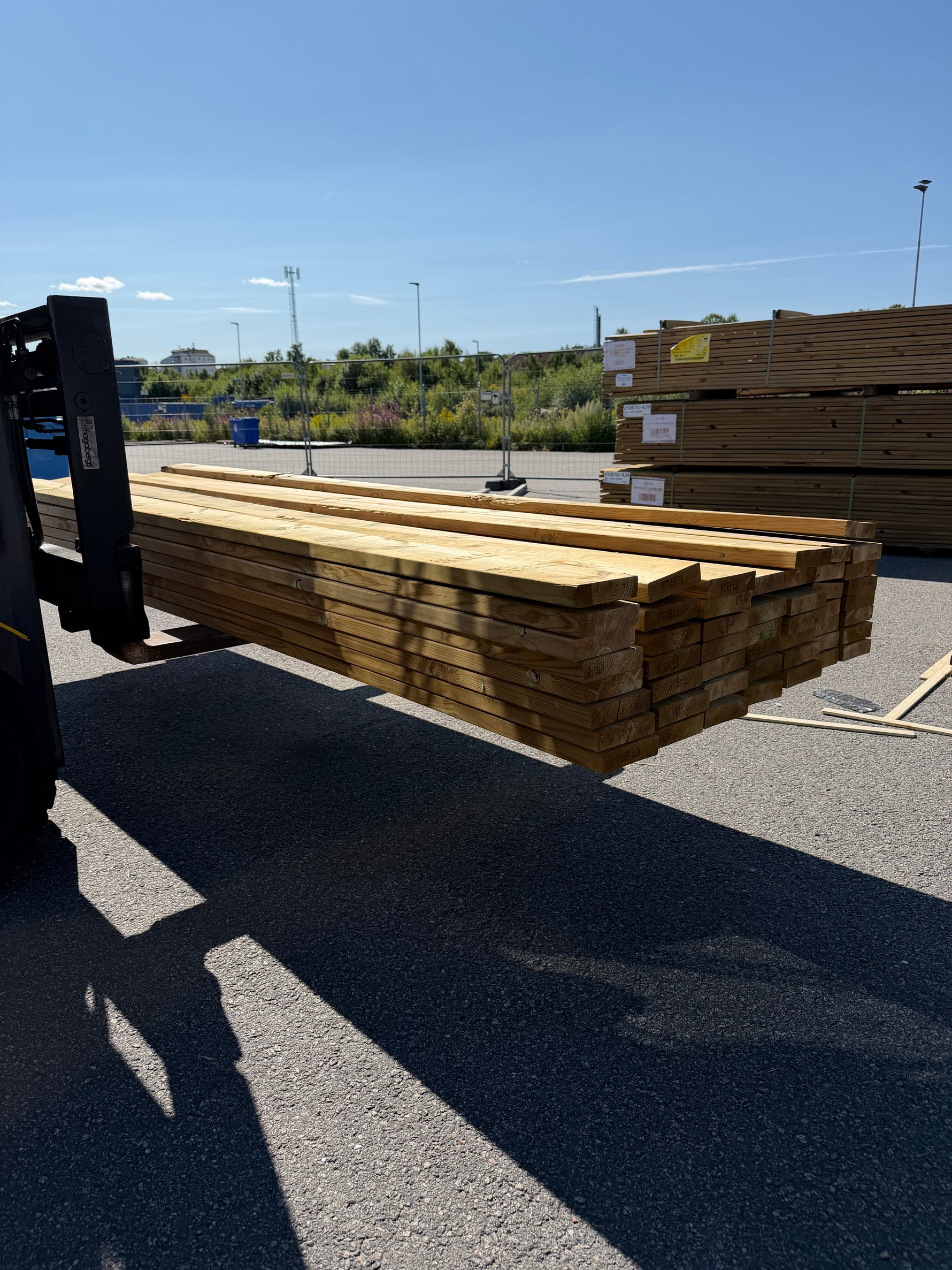 Paket Tryckimpregnerad Trall 34x145mm 3.60m, 50 st