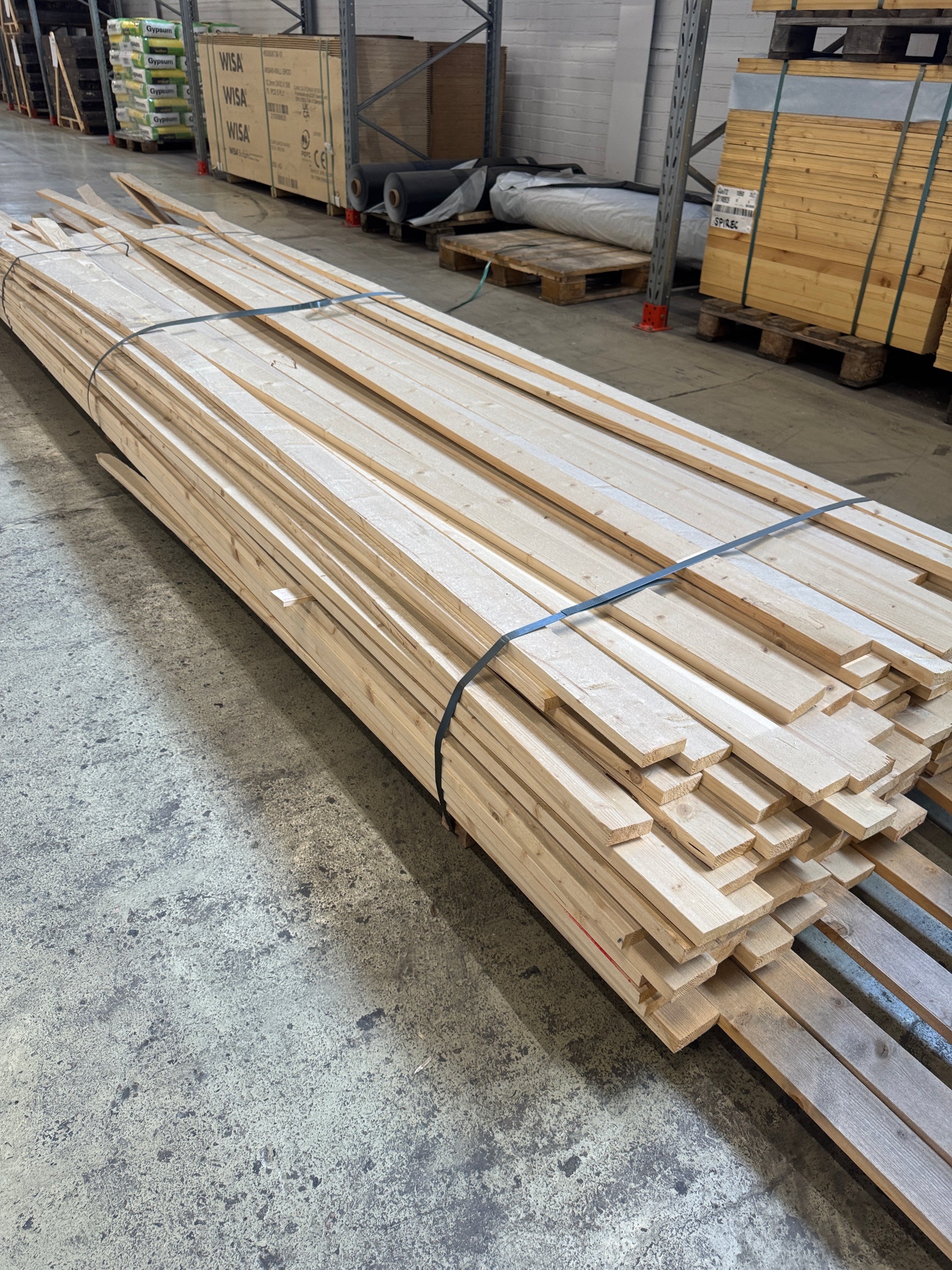 Paket Finsågad Panel 22x70mm – ca 130 st B-sortering