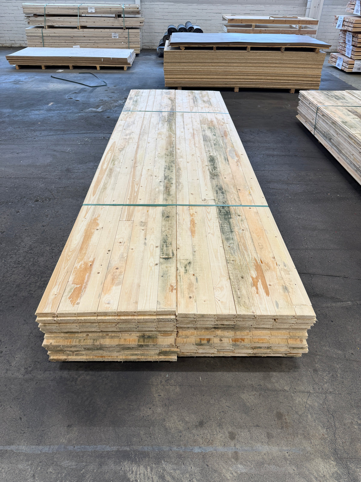 Paket Råspontluckor 20x540x3600mm 26st (Fuktskadade)
