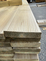 Paket Tryckimpregnerad Rillad Trall 28×120 mm, 153 st 4,80 m