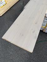 Parti Massivt Furugolv Borstad Ljusgrå Ekonomi 25x160 mm – 51,92 m²