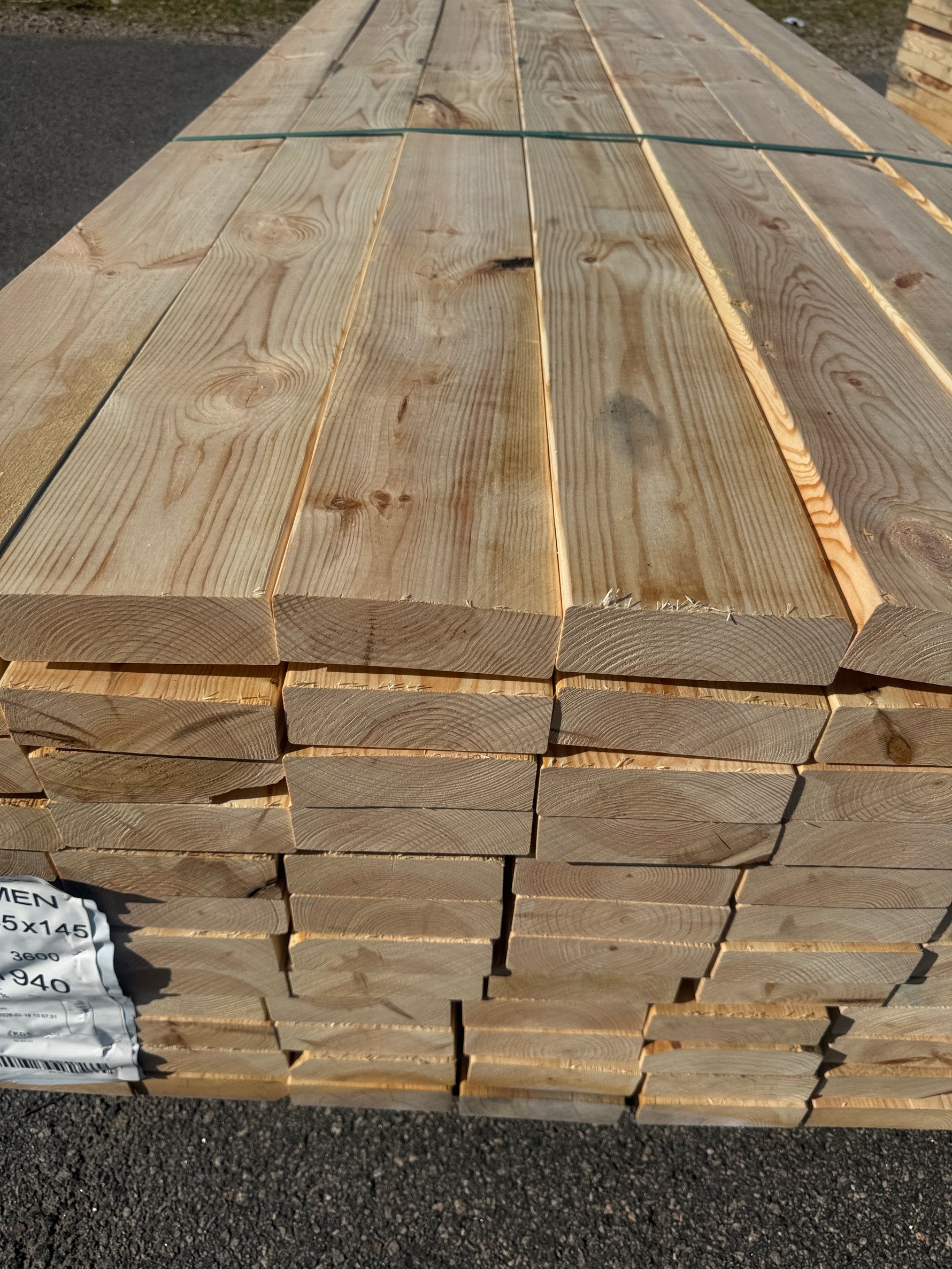Paket Reglar 45x145mm 3,00-3,60m 84st