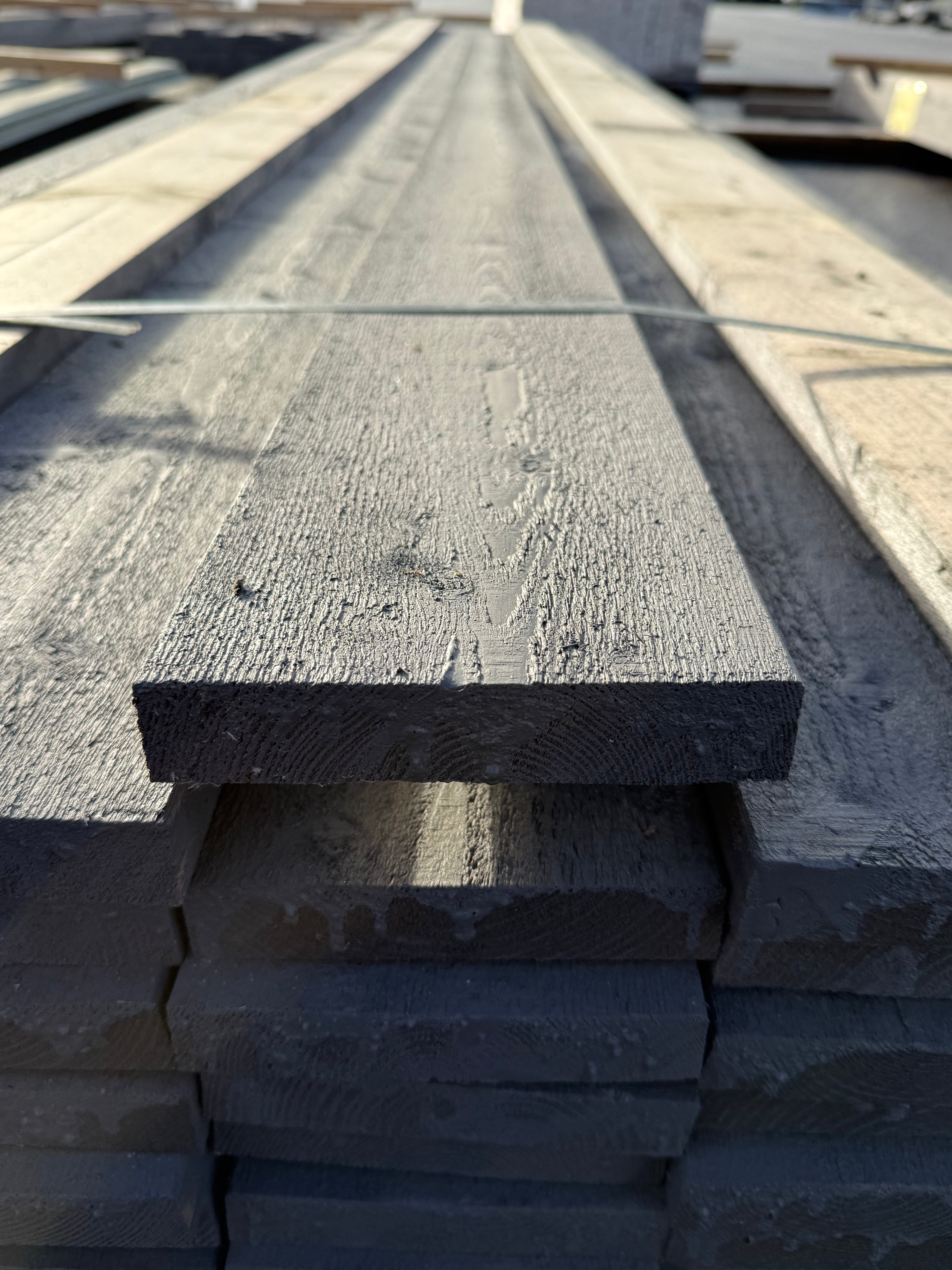 Paket Finsågad Bräda 28x145 mm – 19 st (4,80 m, Målad NCS S 6500-N)