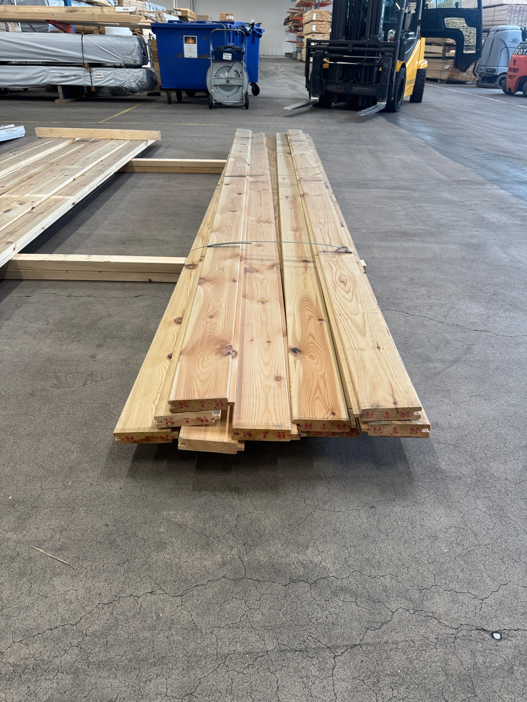 Paket Hyvlad Panel 34x145mm 4,20m – 11 st B-sortering