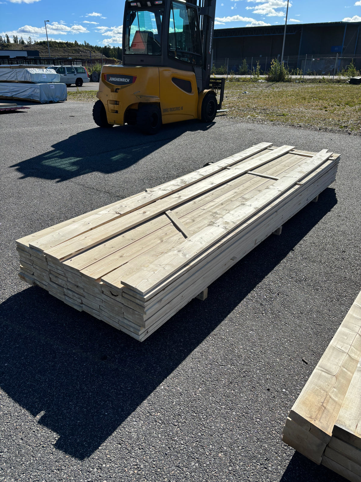 Paket Finsågade Brädor 22x145mm 3,60m 87st (Andra Sortering)