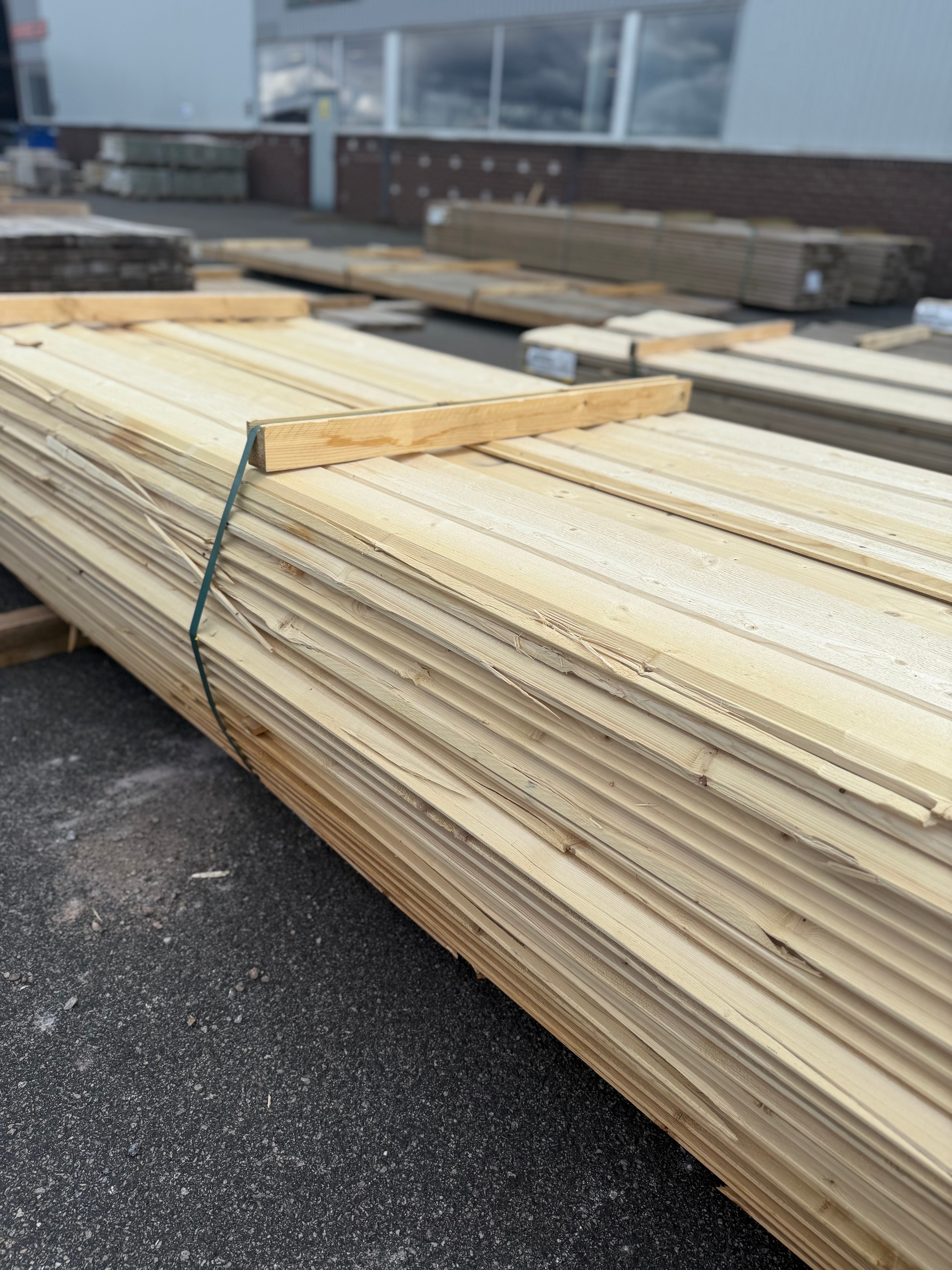 Paket Enkelfas ändspont 22x120 3.60m 189st