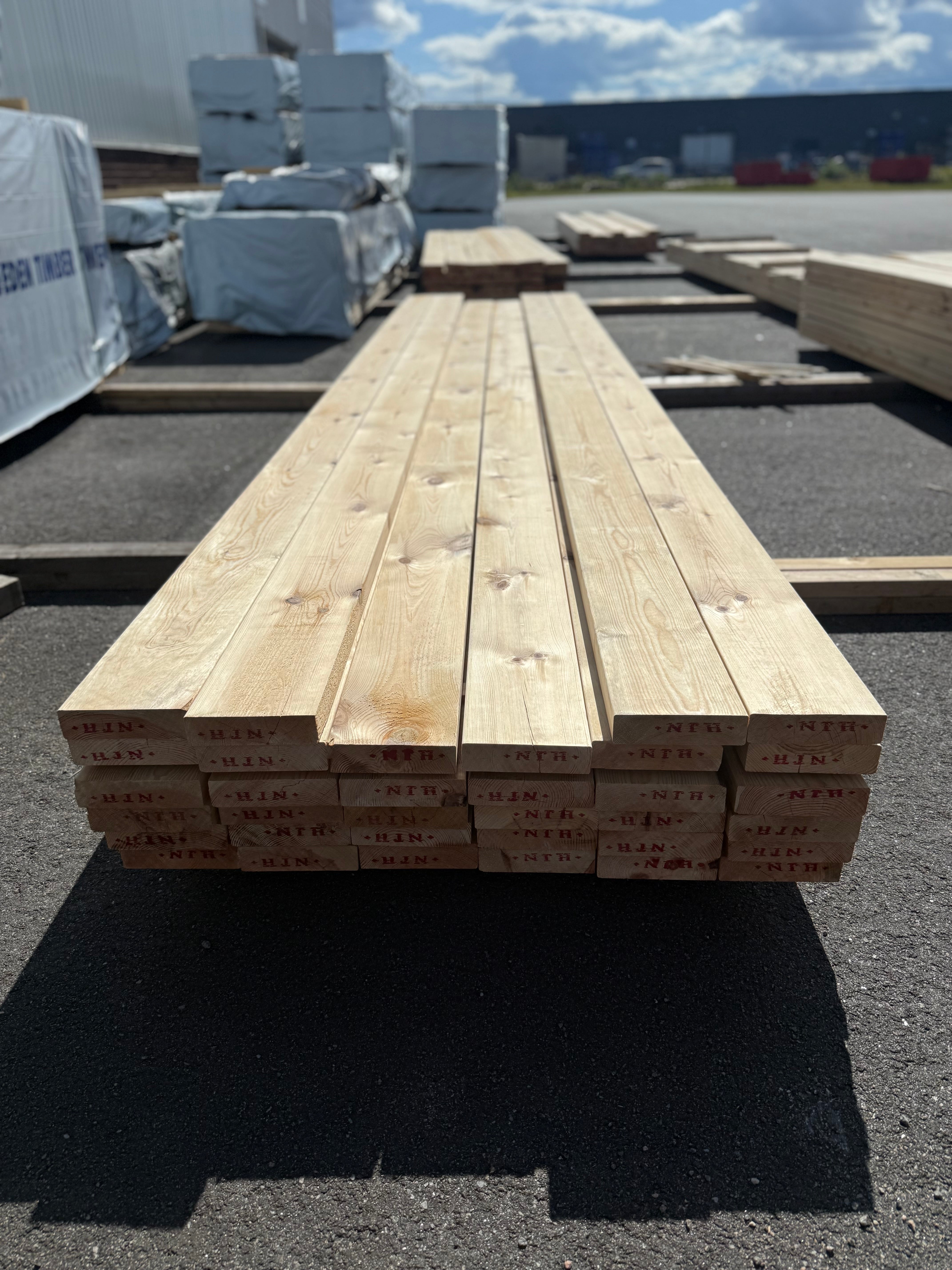 Paket Reglar 45x170mm 34st 5.10m Furu