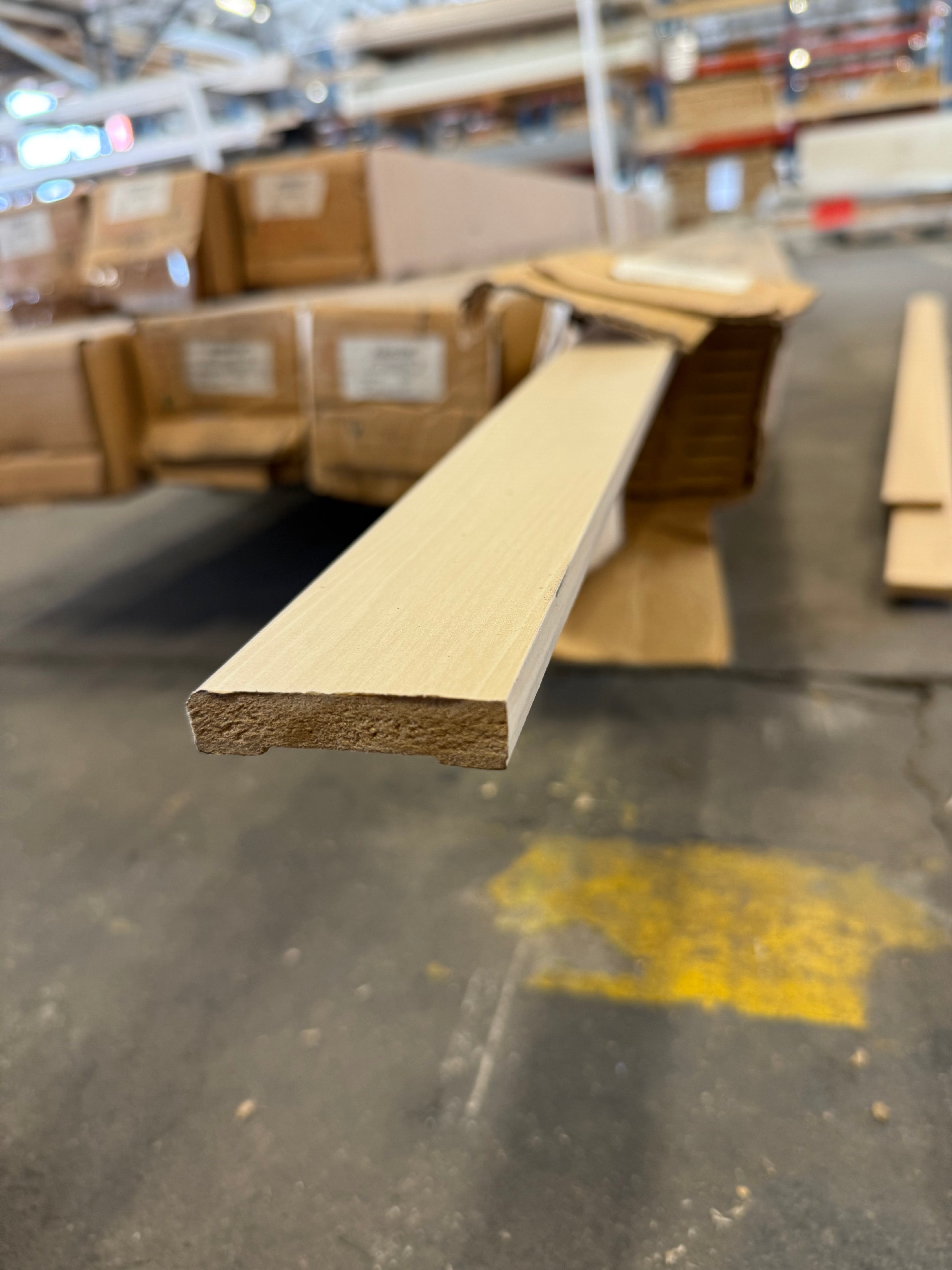 Paket Sockel 12x55- 2450mm 40st MDF Björk
