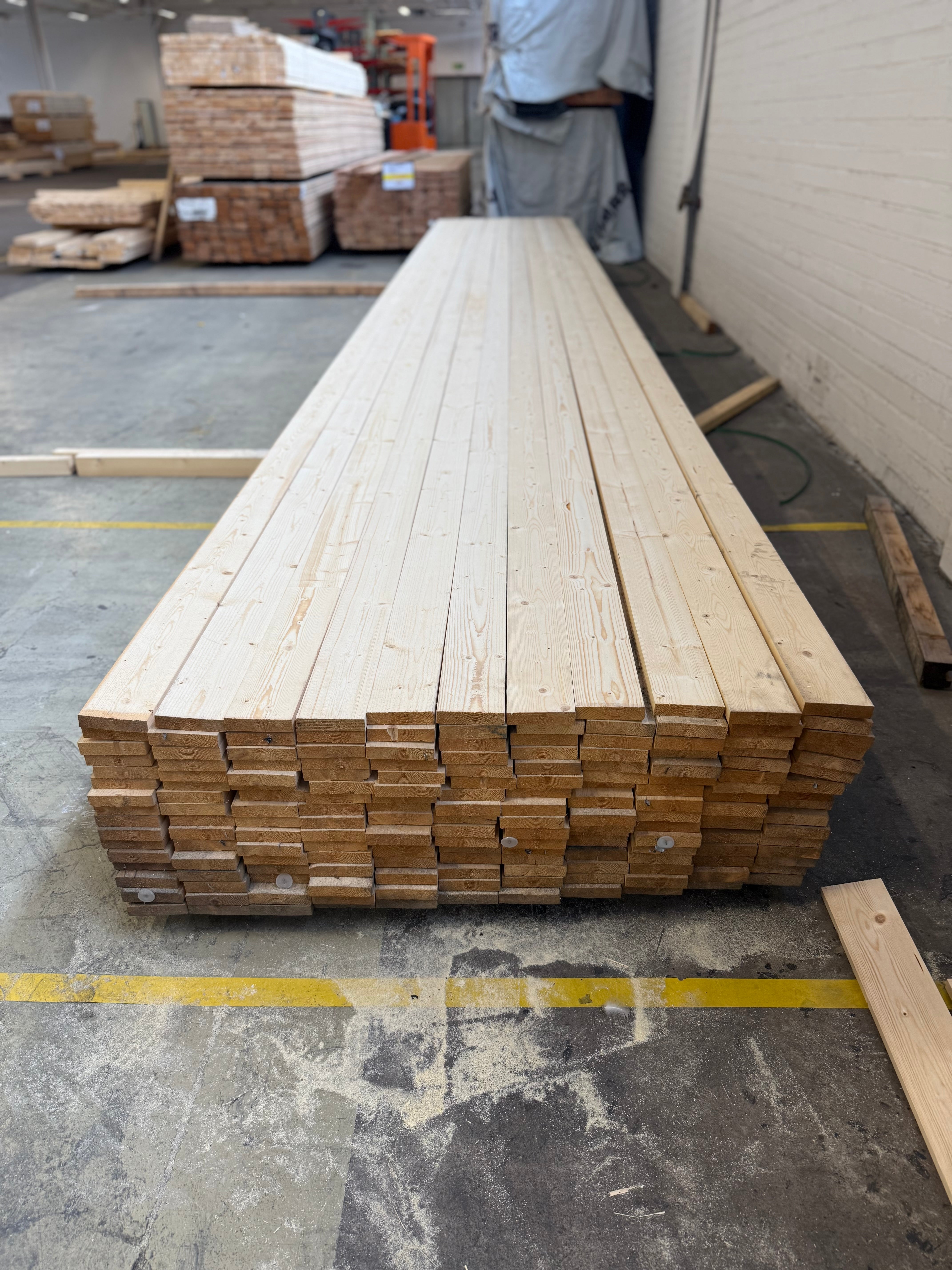 Paket Fingerskarvad Panel 21x95 – 176st – 7.20 m