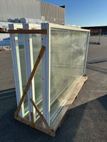 Parti 3st Fönster 238,5×148,5cm (3-Glas, Aluminiumbeklädda)
