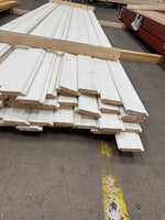 Paket Ytterpanel Dubbelfas Fals 22x120mm 4,50m – 53 st Vit