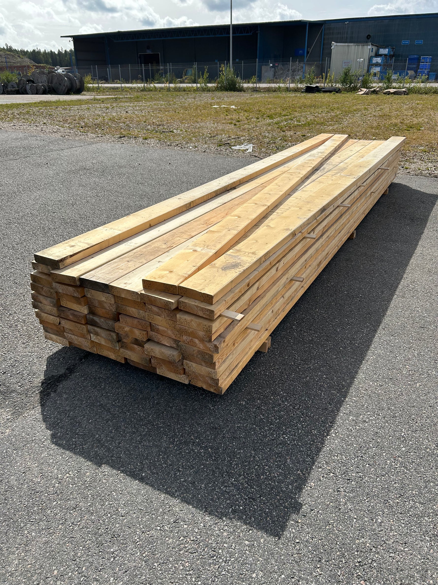 Parti Reglar 45x170 mm – 4,80 m 63st (C24, Väderbitet)