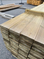 Paket Tryckimpregnerad Rillad Trall 28×120 mm, 153 st 4,80 m