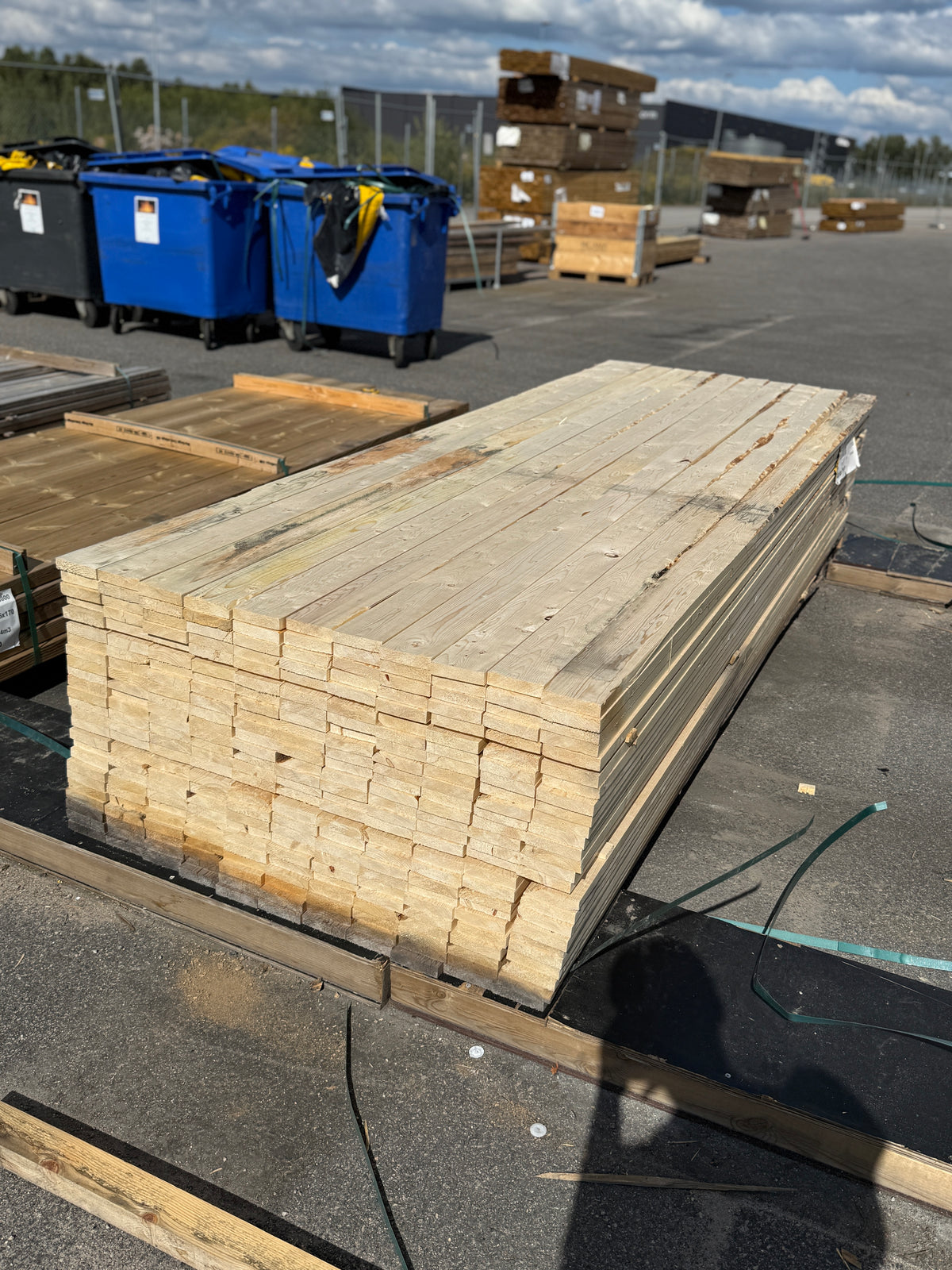 Paket Ohyvlade Brädor 22×95 mm – 3,00 m – 275 st