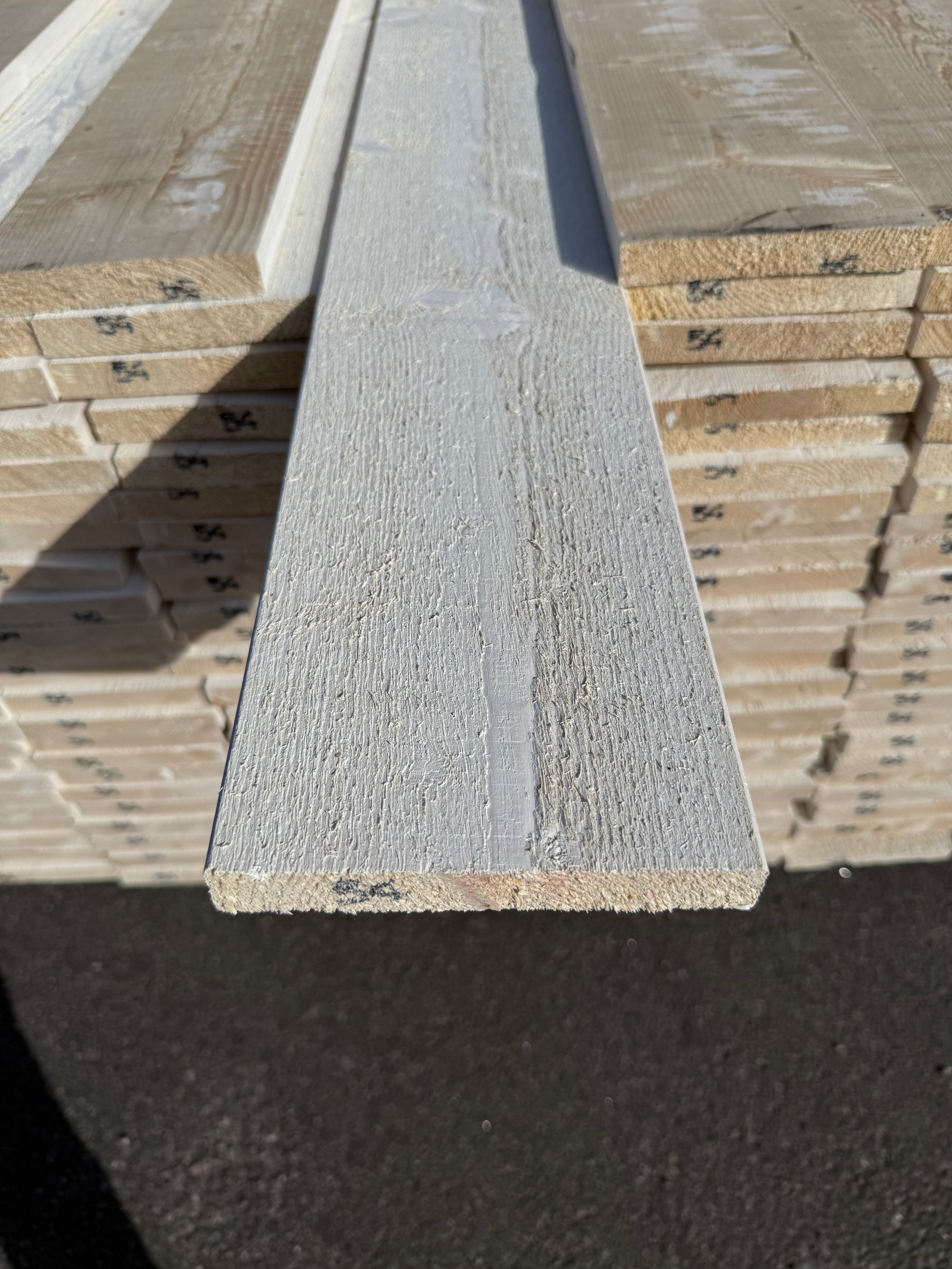 Paket Finsågade Brädor 22x145mm 5.40m 159st Grundmålad - Spirec