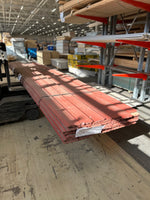 Paket Ytterpanel Falsad Enkelfas 21x147 mm – 46 st (5,10 m, Brandröd)