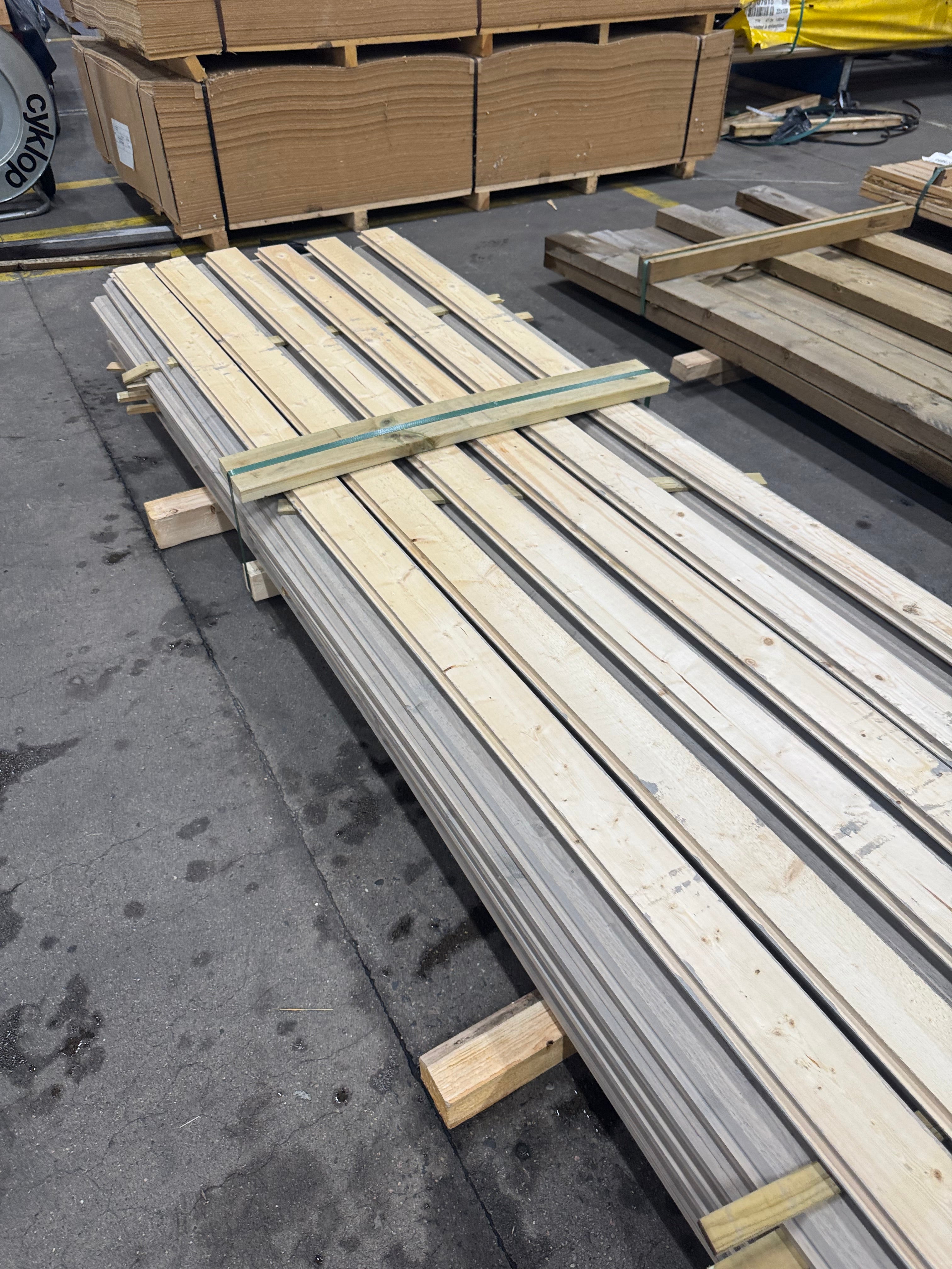 Paket Ytterpanel Dubbelfas 22x95mm – 60 st (4,50 m)