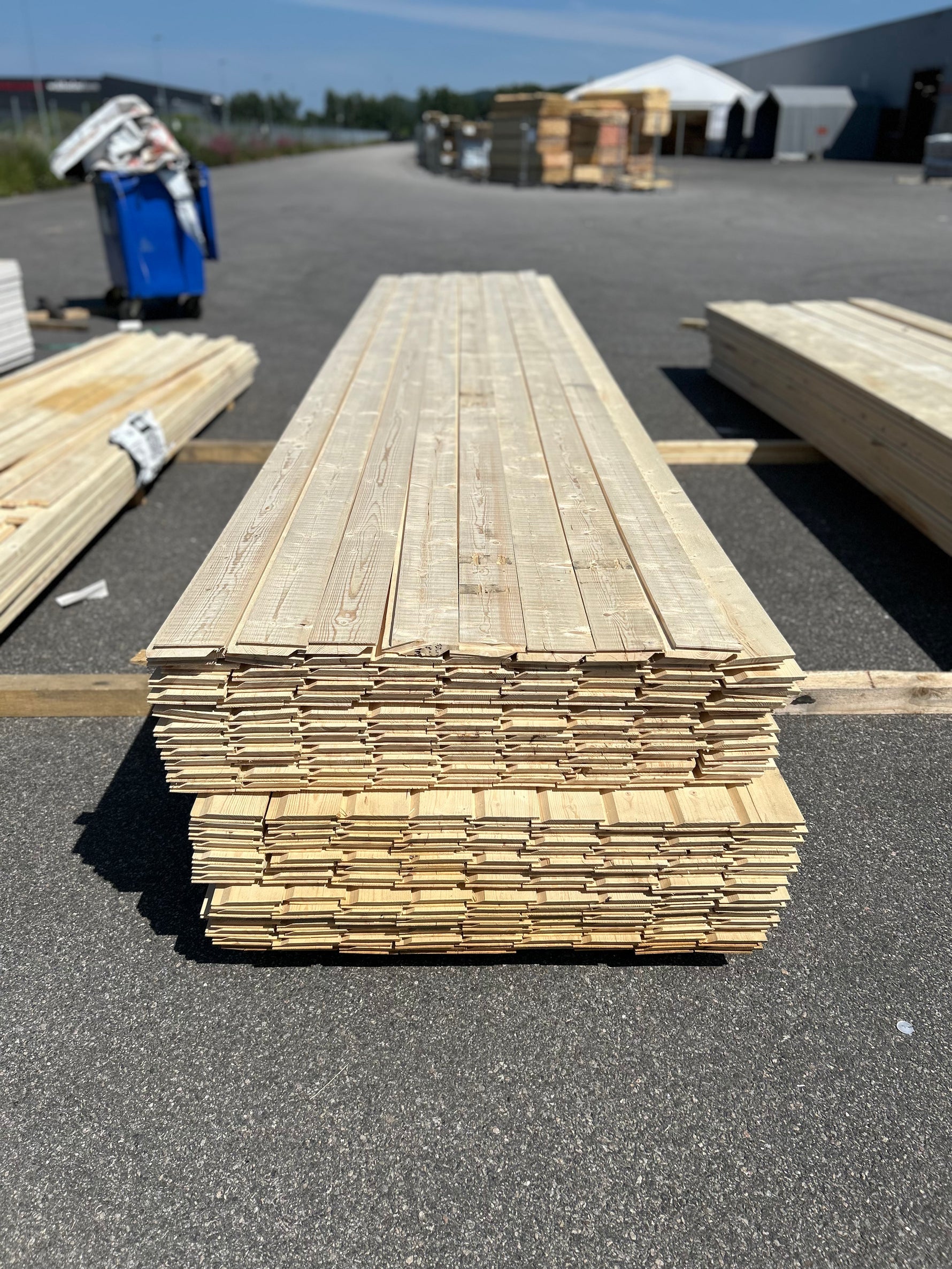 Paket Enkelfasspont Ändspont 22x120mm 4.80m 233st Obehandlad
