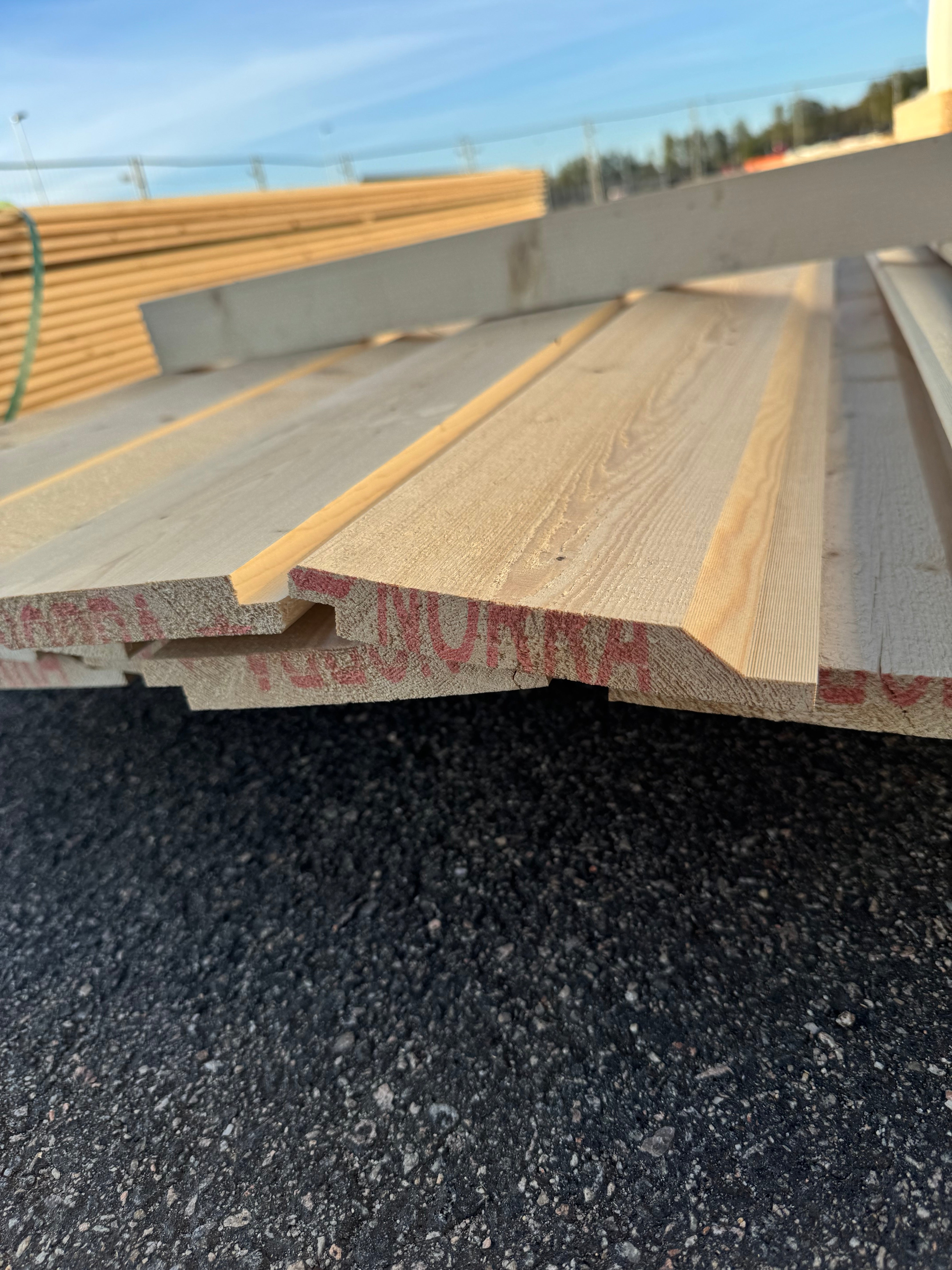 Paket Ytterpanel 22x145 mm – 4,80 m – 17 st