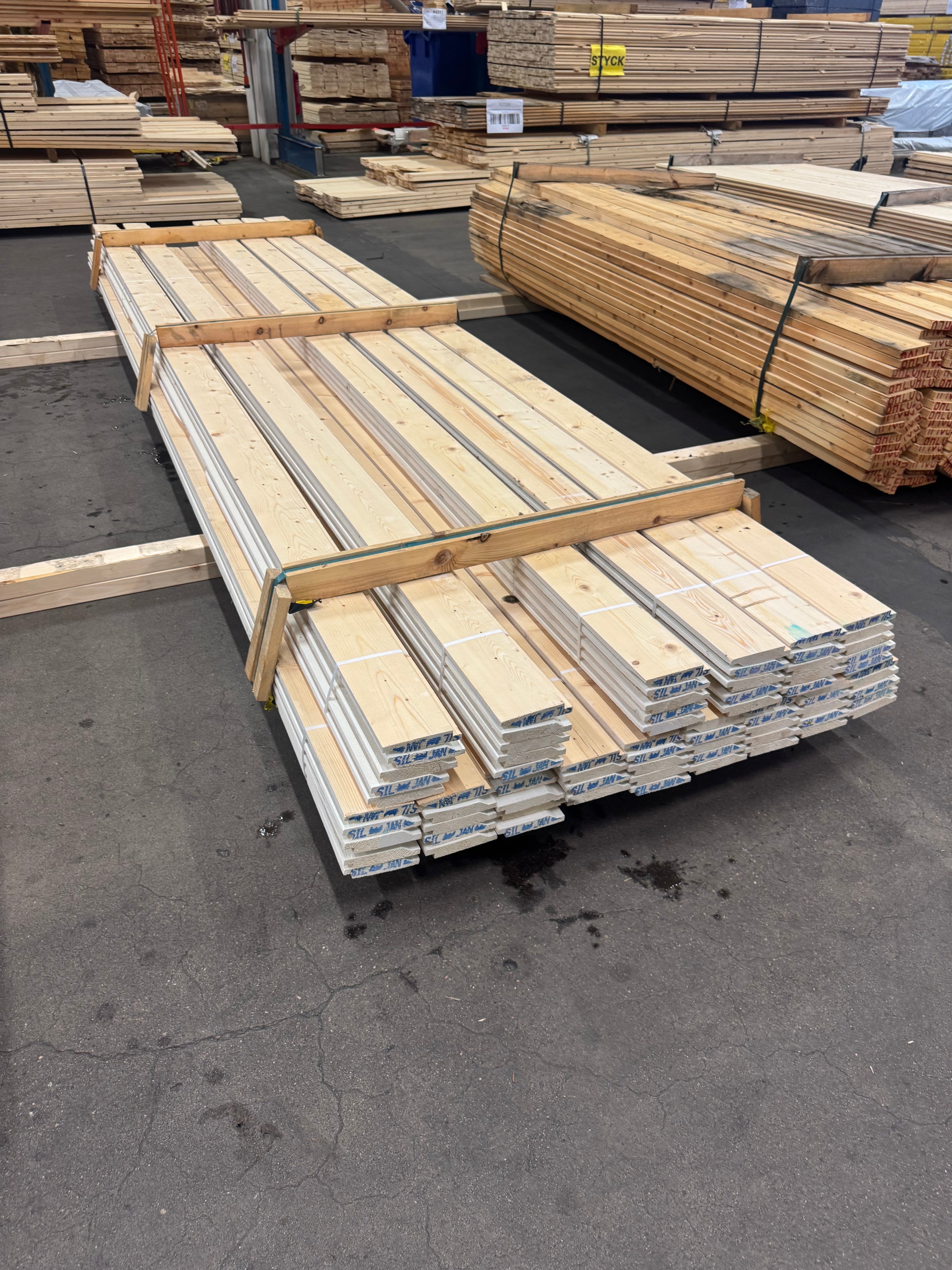 Paket Ytterpanel 22x120mm 75st 4.20m