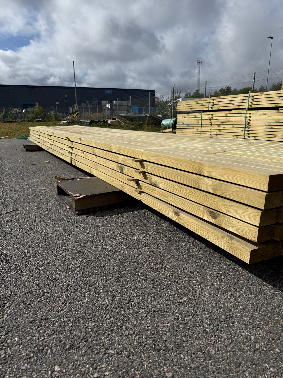 Paket Tryckimpregnerade Reglar 45x70mm, 70st 5,40m