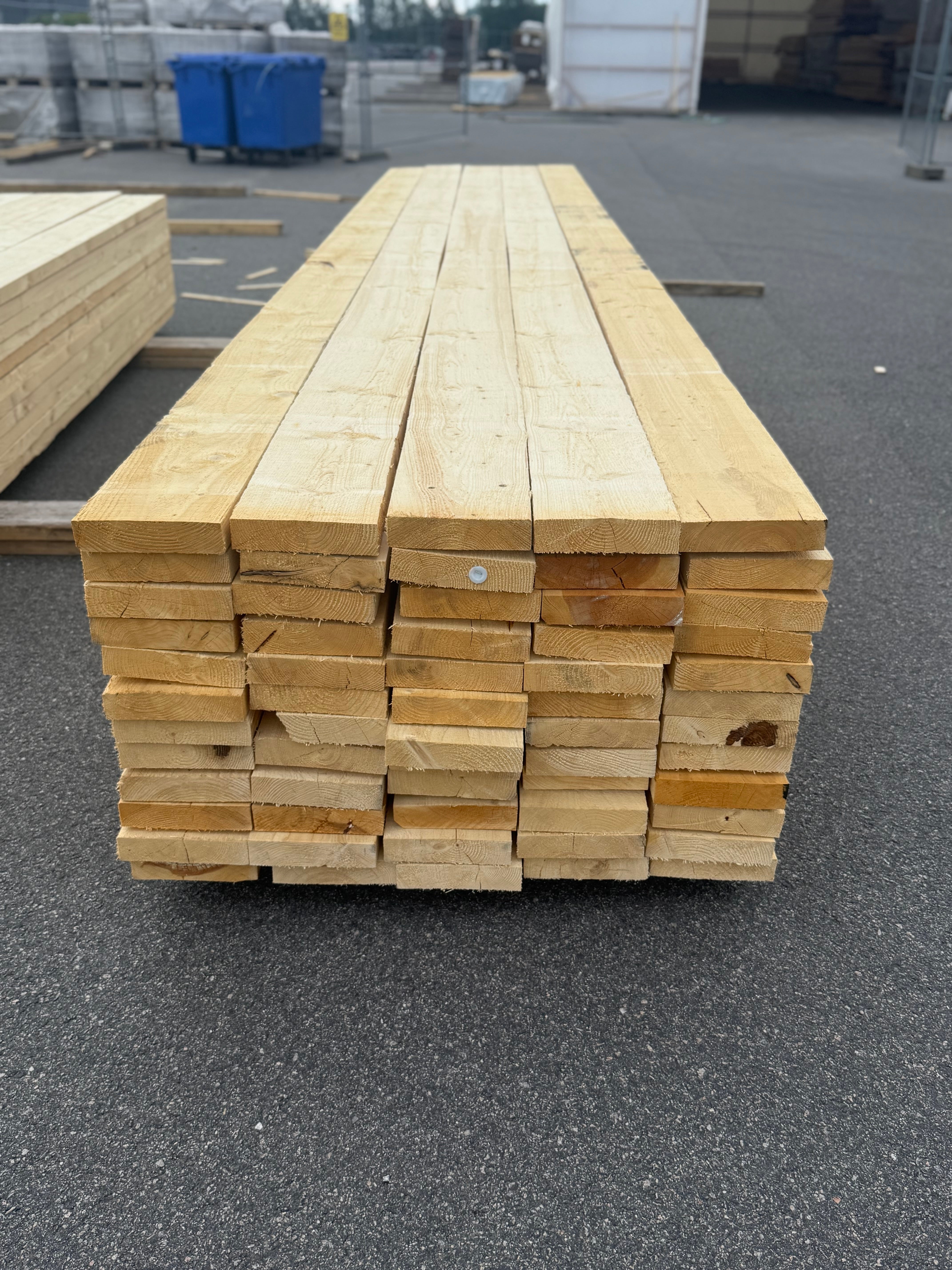 Paket Reglar 47x200 – 60 st (5,40 m, gran)