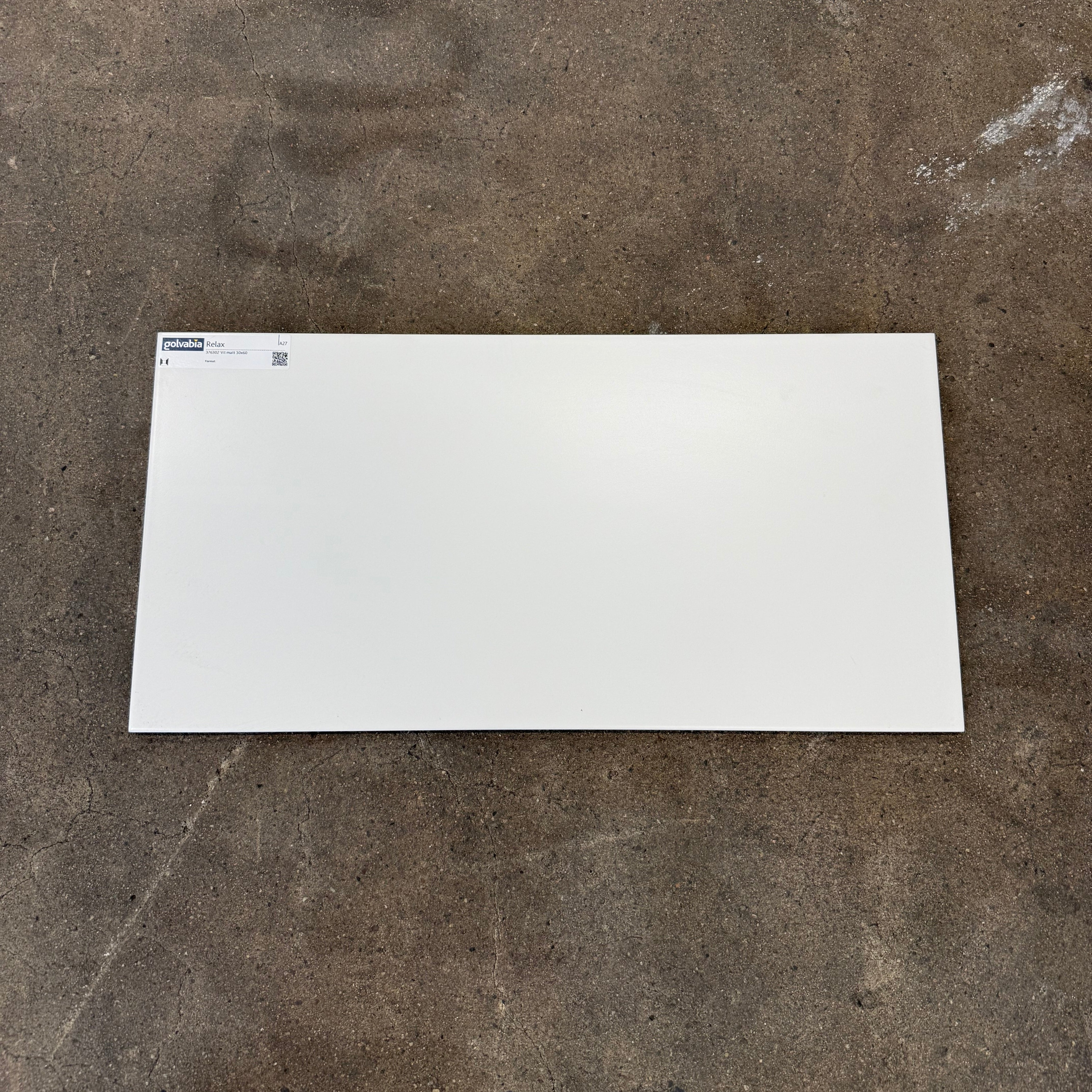 Kakel Plattor- Relax, Vit Matt- 30x60