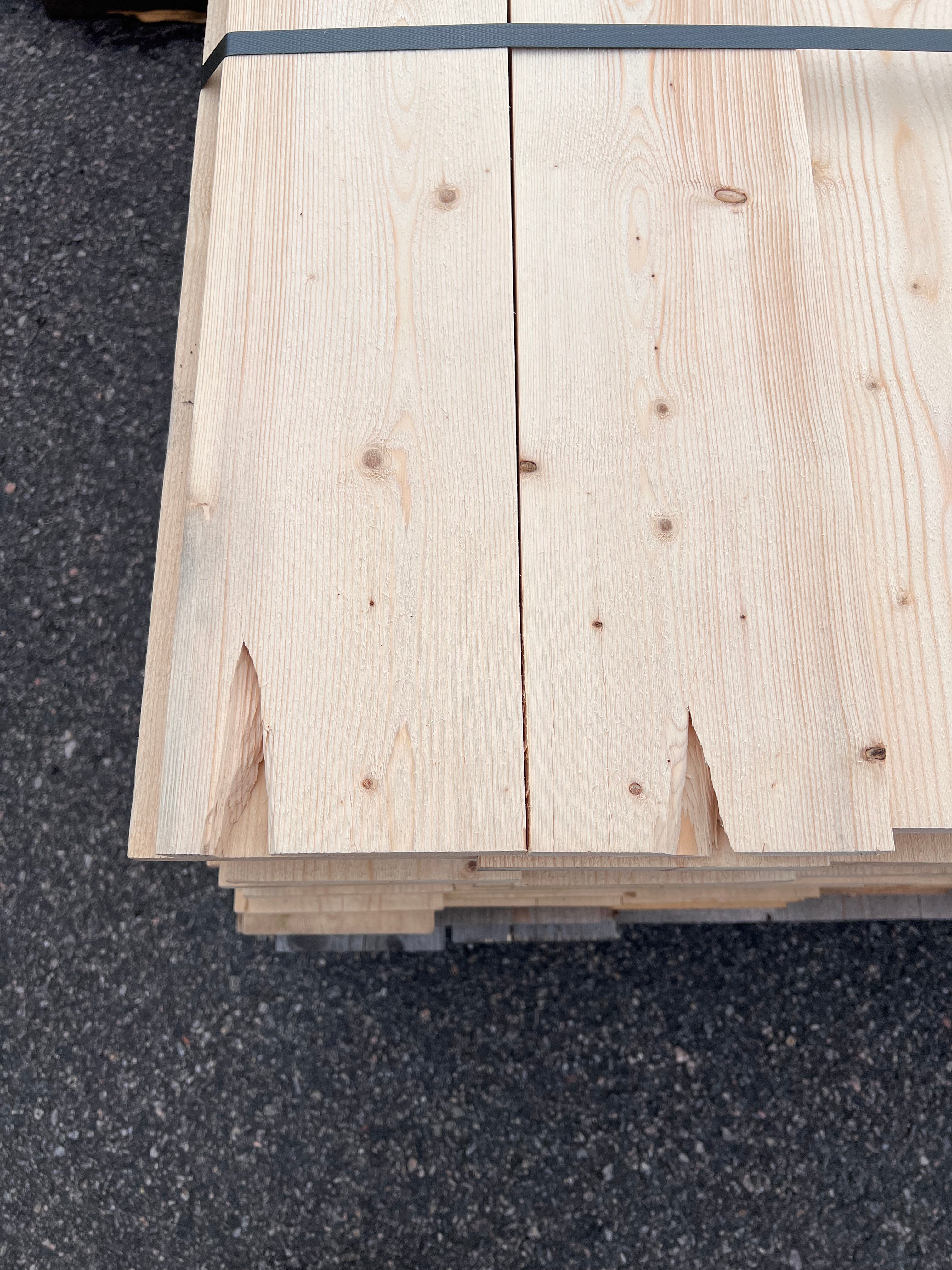 Paket Ytterpanelbräda 22x145, 161st 3.0-5,4m  (B-Sortering)