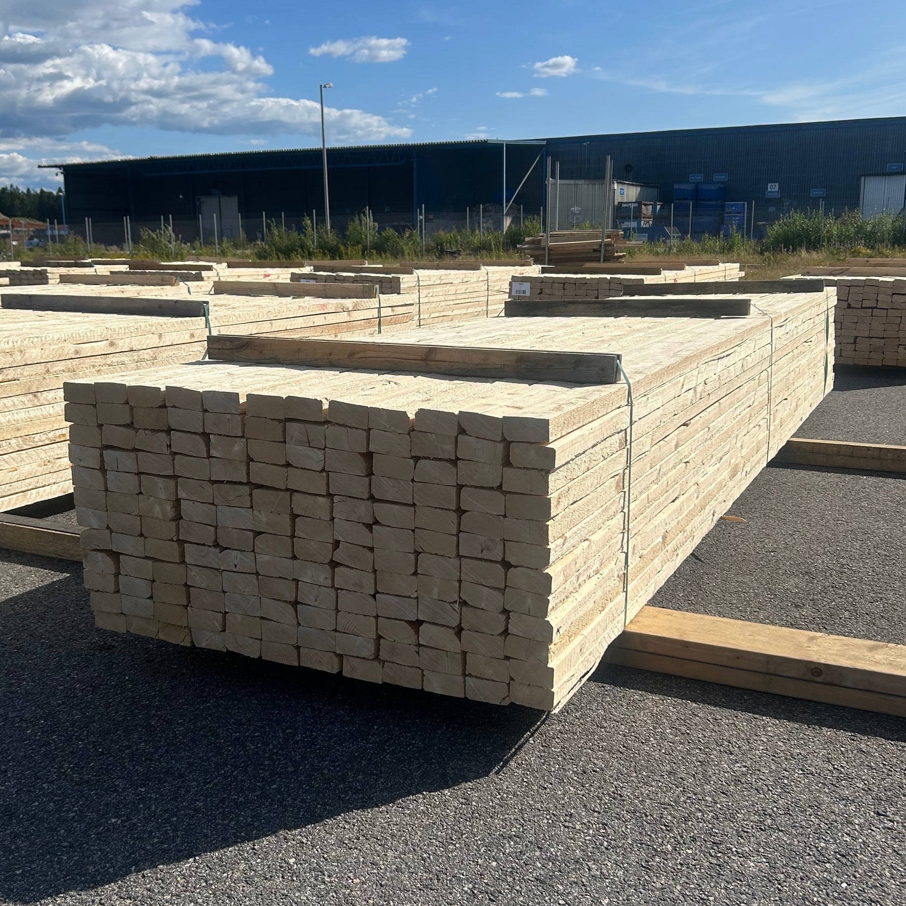 Paket Reglar 45x90mm 4,20-4,80m 144st Ohyvlat