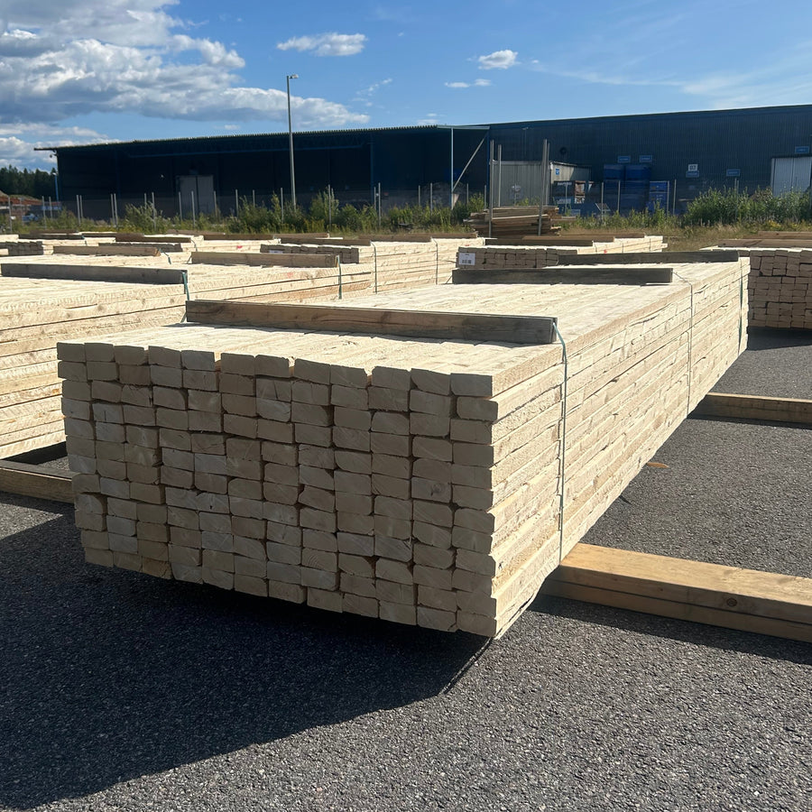 Paket Reglar 45x90mm 4,20-4,80m 144st Ohyvlat