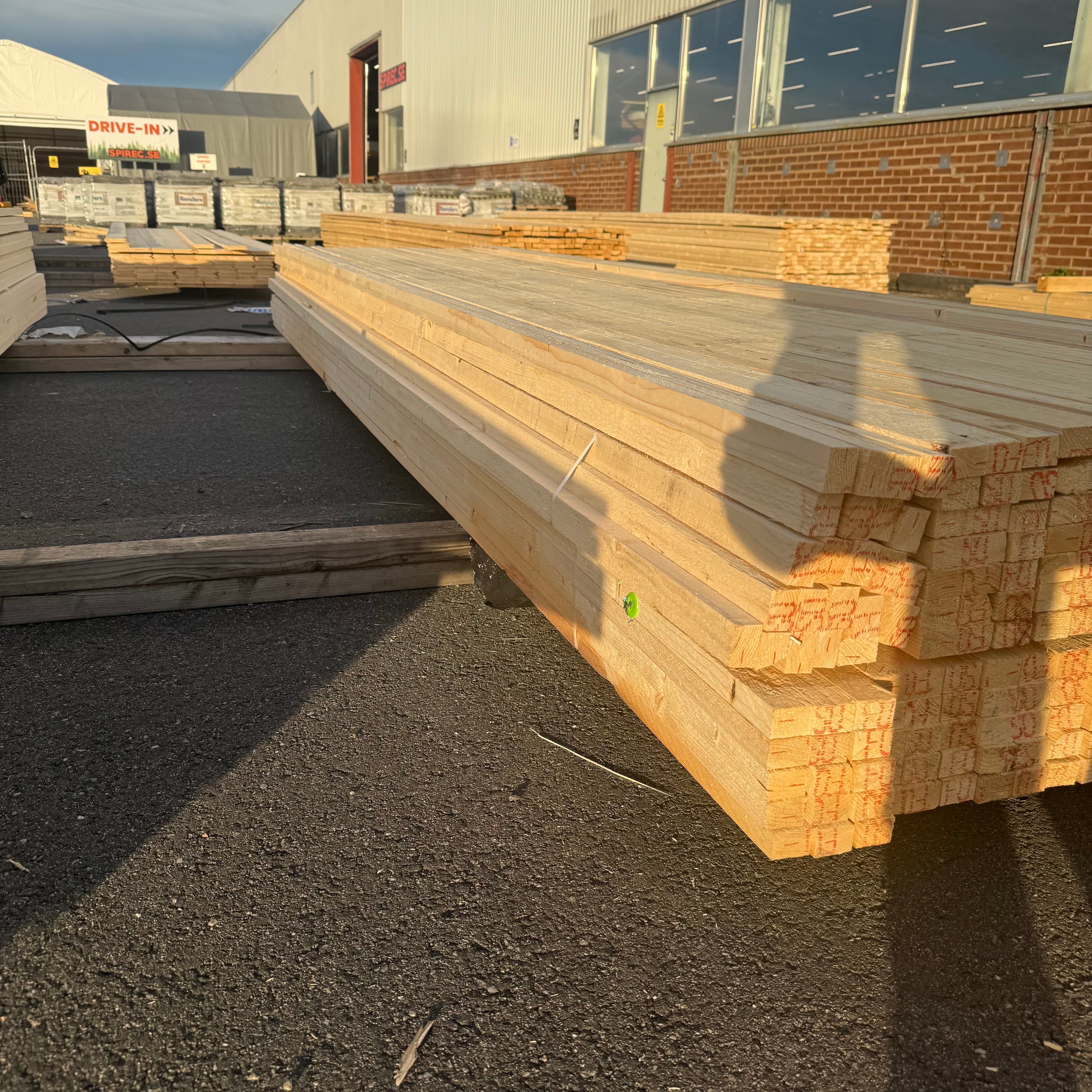 Paket Läkt 25x38mm – 351 st 3,90 m&nbsp;