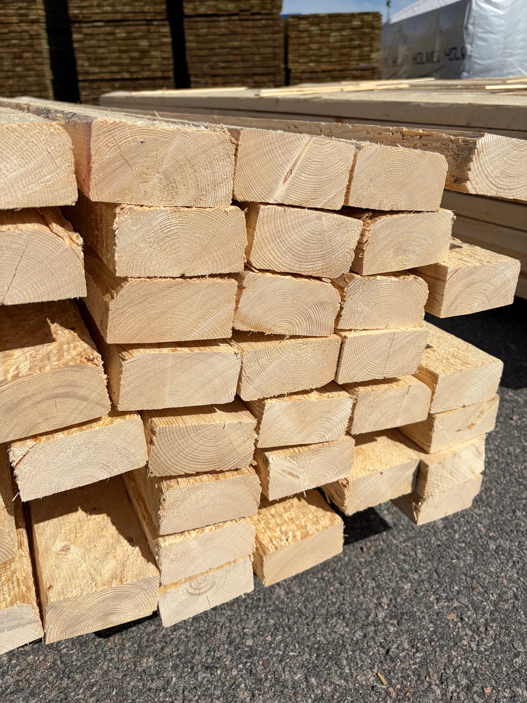 Paket Ohyvlade Reglar 40x90mm , 94st 4,2–4,8m - Spirec