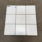 Kakel Plattor-  Vit Matt, 10x10 - Spirec